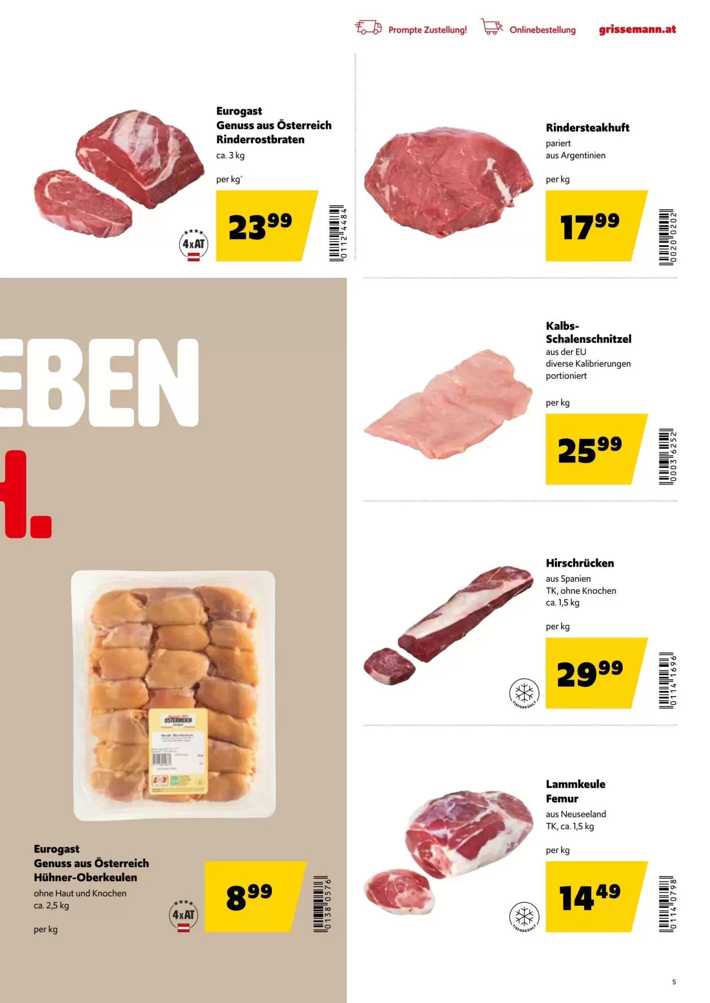 Eurogast Grissemann Flugblatt (ab 27.07.2026) - Angebote und Prospekt - Seite 5