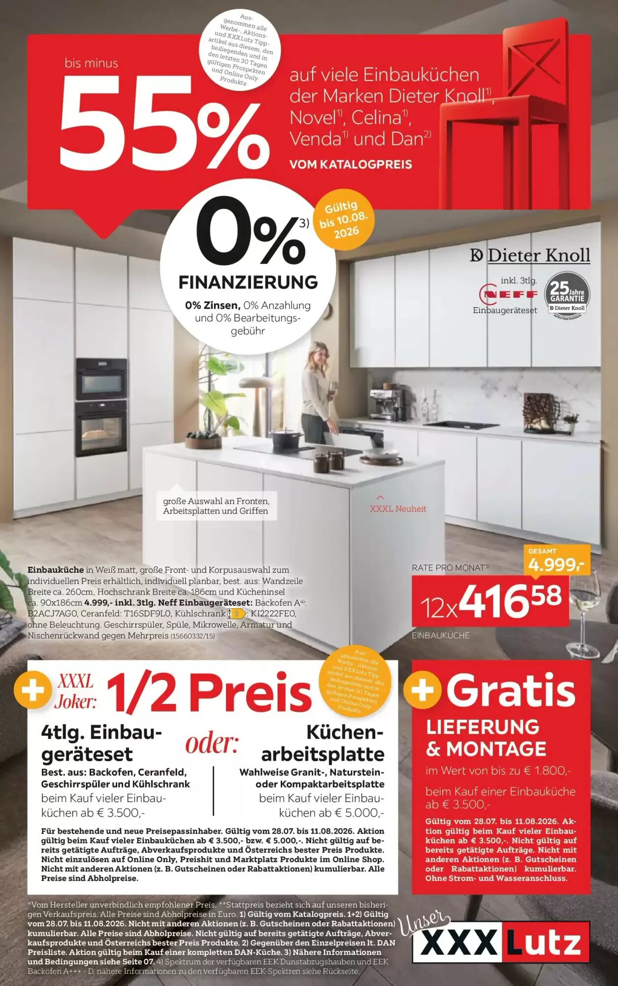XXXLutz Flugblatt (ab 28.07.2026) - Angebote und Prospekt - Seite 1