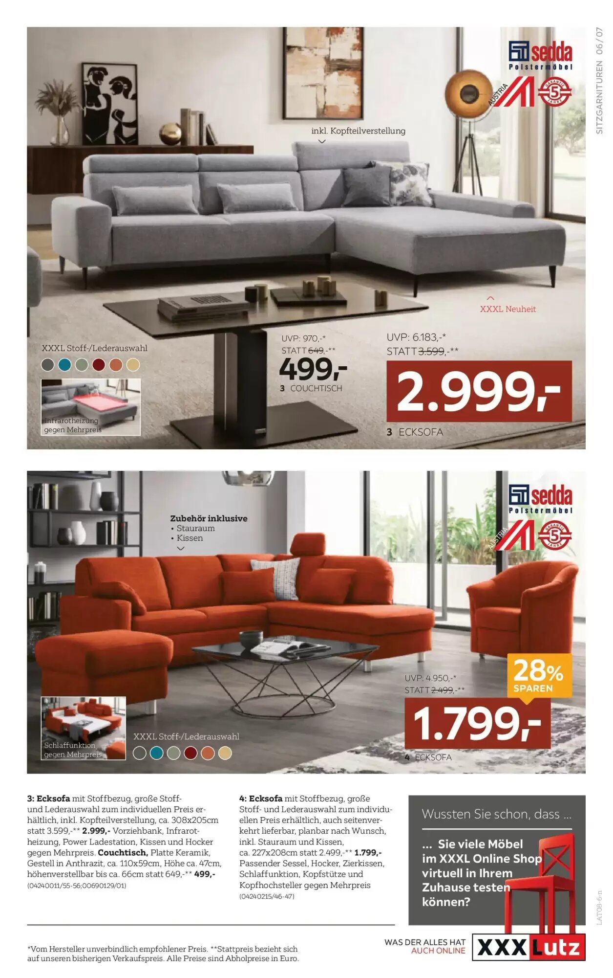 XXXLutz Flugblatt (ab 28.07.2026) - Angebote und Prospekt - Seite 7