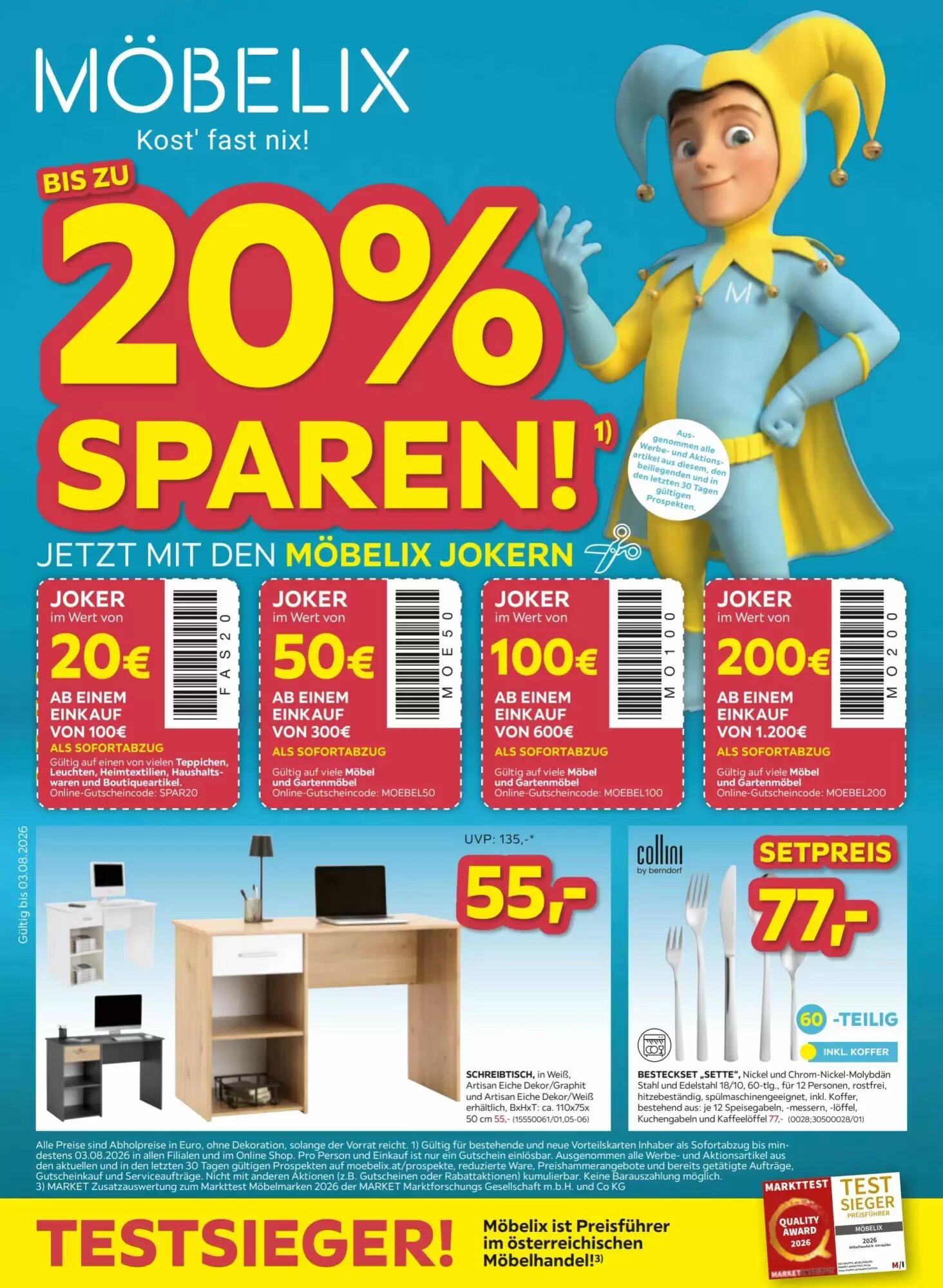 Möbelix Flugblatt (ab 28.07.2026) - Angebote und Prospekt - Seite 1