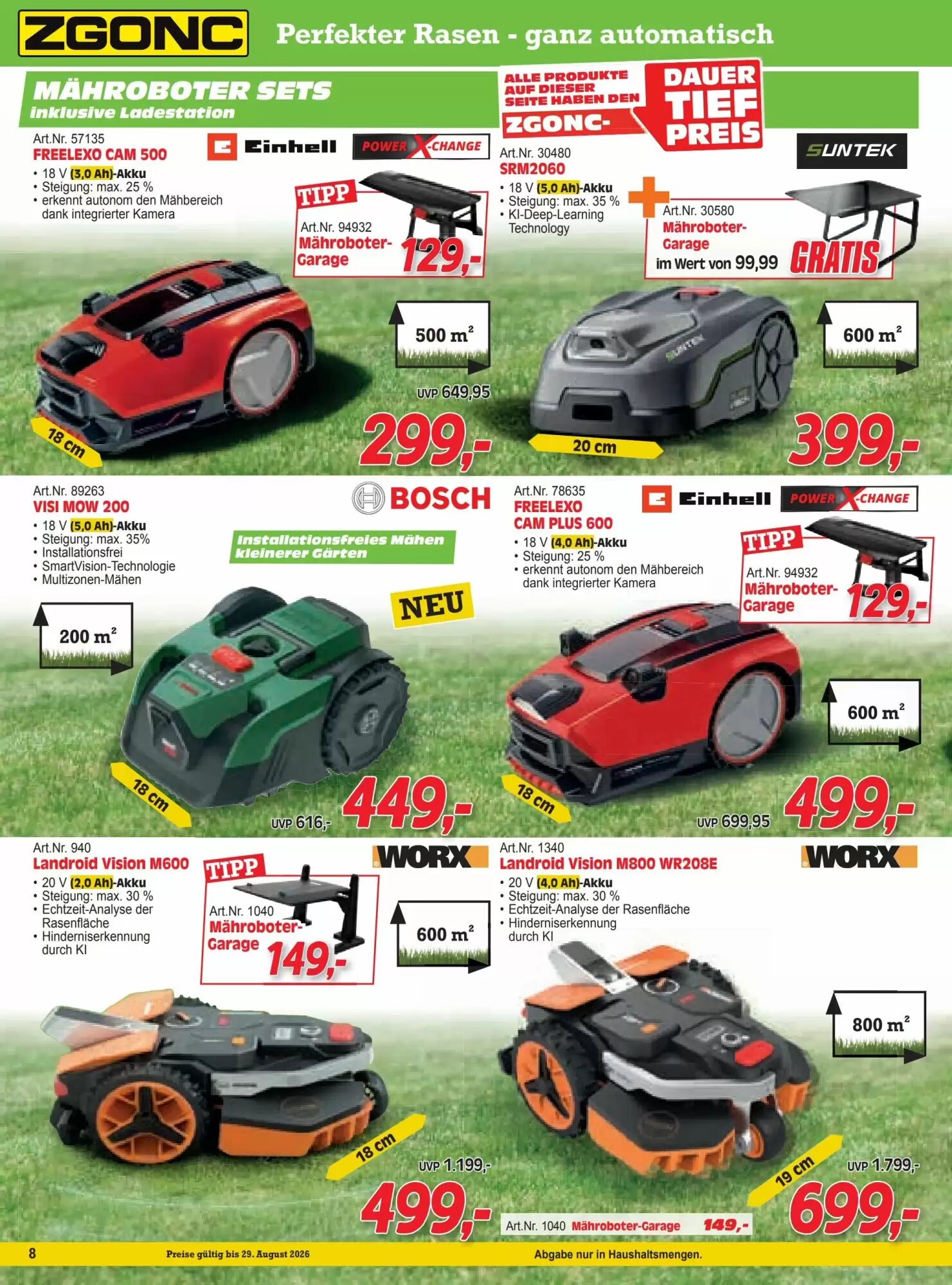 Zgonc Flugblatt (ab 28.07.2026) - Angebote und Prospekt - Seite 8