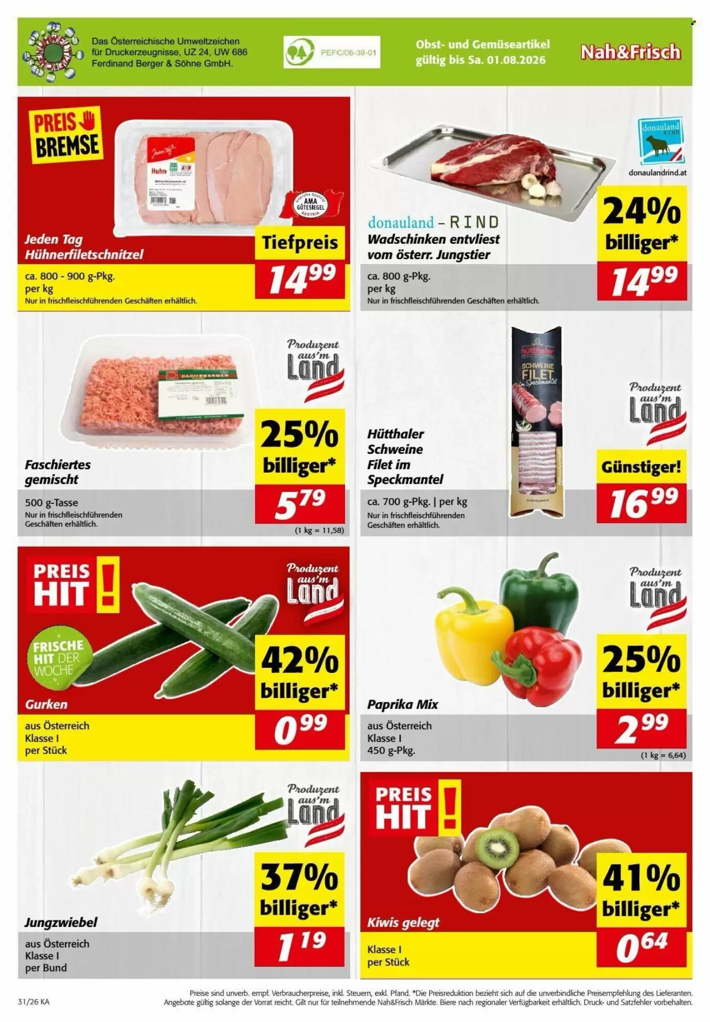 Nah&Frisch Flugblatt (ab 29.07.2026) - Angebote und Prospekt - Seite 8