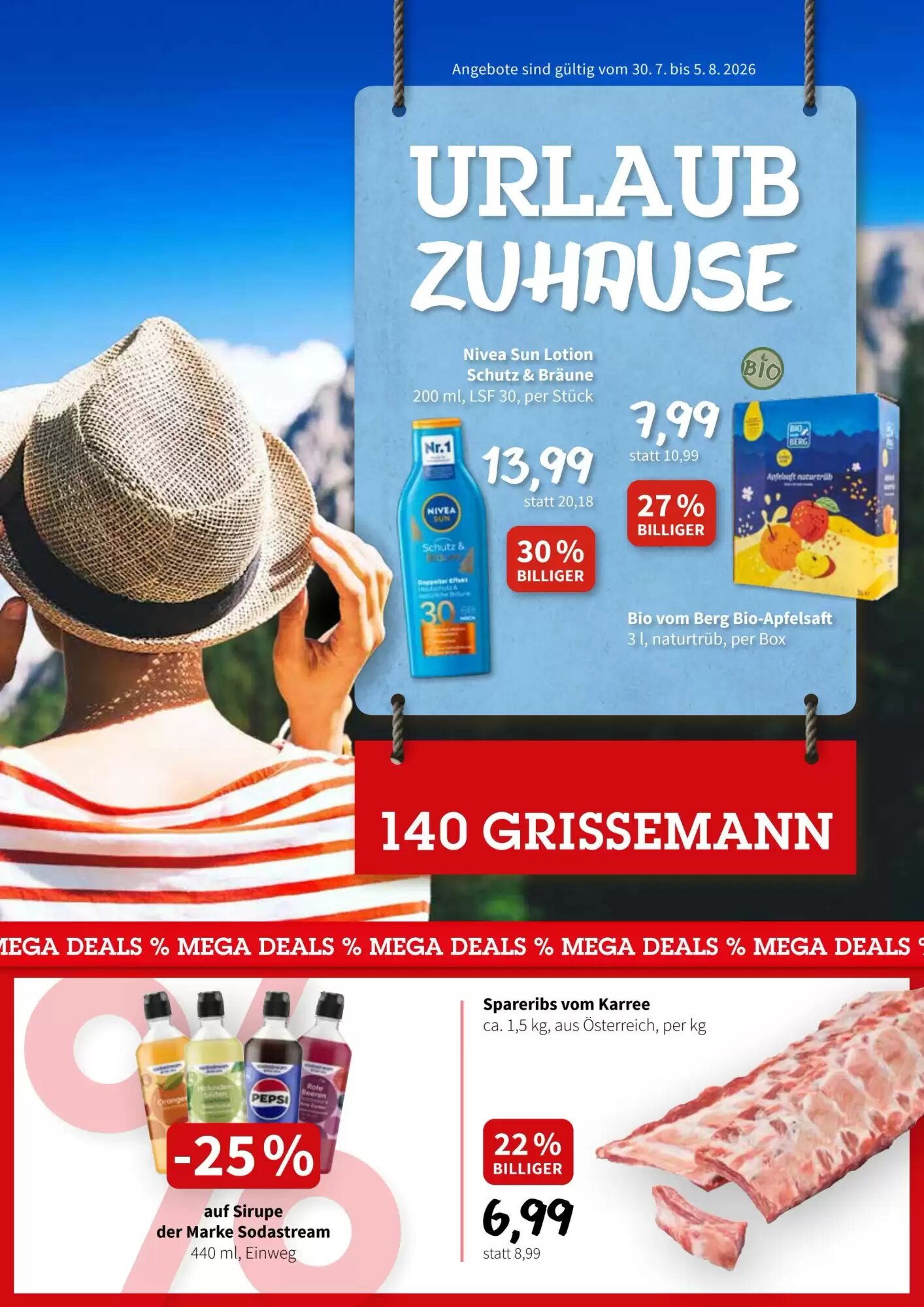 Der Grissemann Flugblatt (ab 30.07.2026) - Angebote und Prospekt - Seite 1