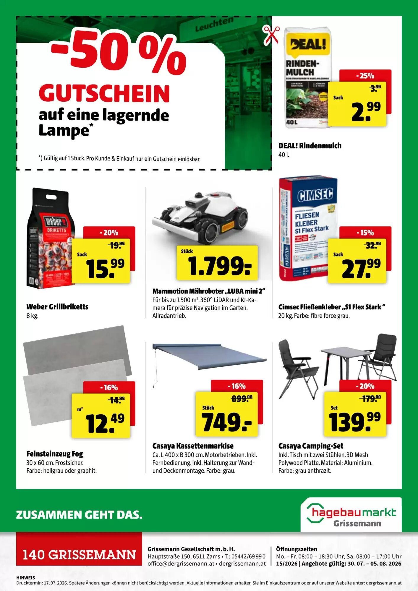 Der Grissemann Flugblatt (ab 30.07.2026) - Angebote und Prospekt - Seite 12