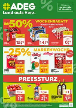 ADEG Flugblatt (ab 30.07.2026) - Angebote und Prospekt