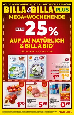 Billa Flugblatt (ab 30.07.2026) - Angebote und Prospekt