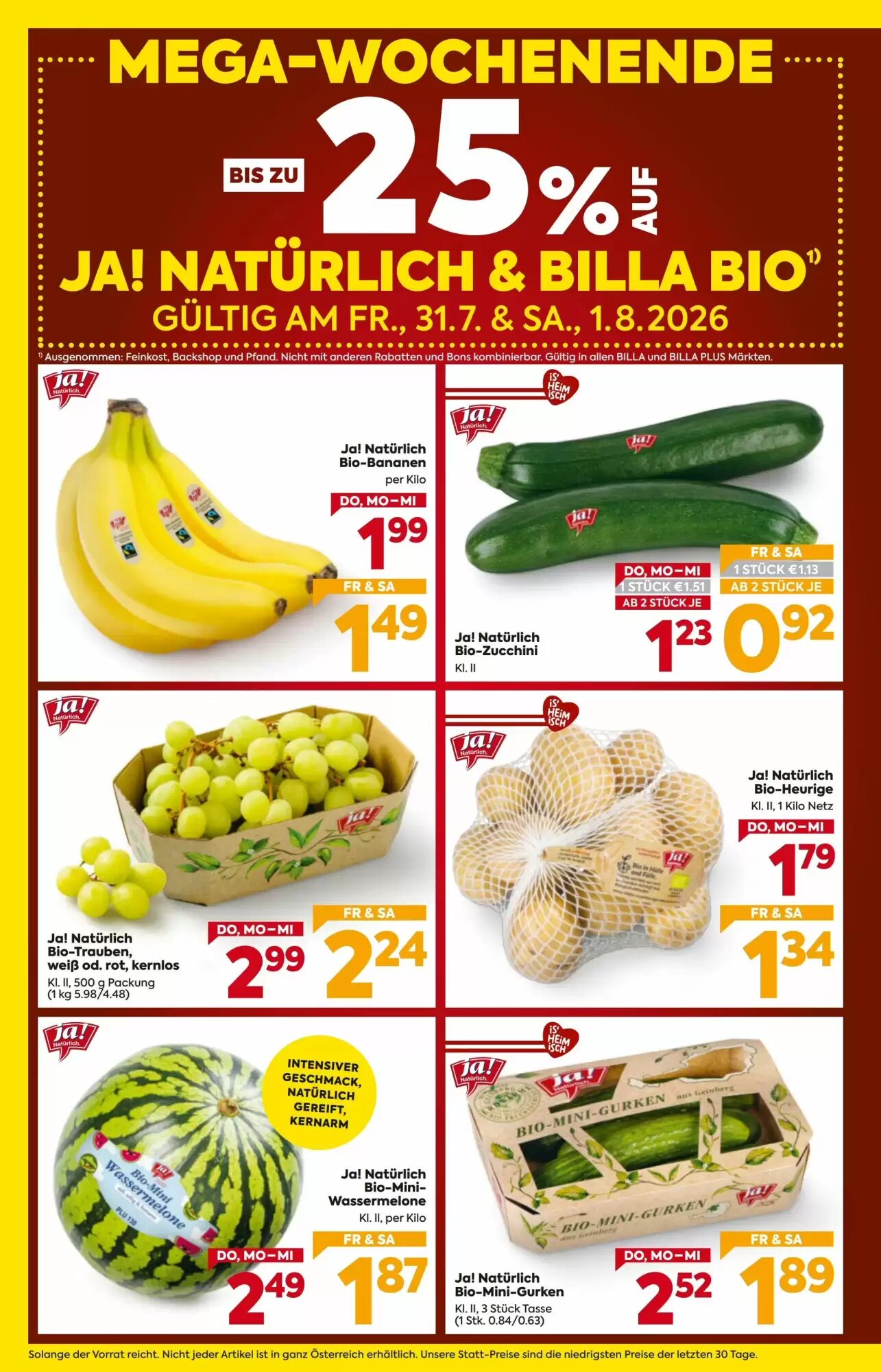 Billa Flugblatt (ab 30.07.2026) - Angebote und Prospekt - Seite 2