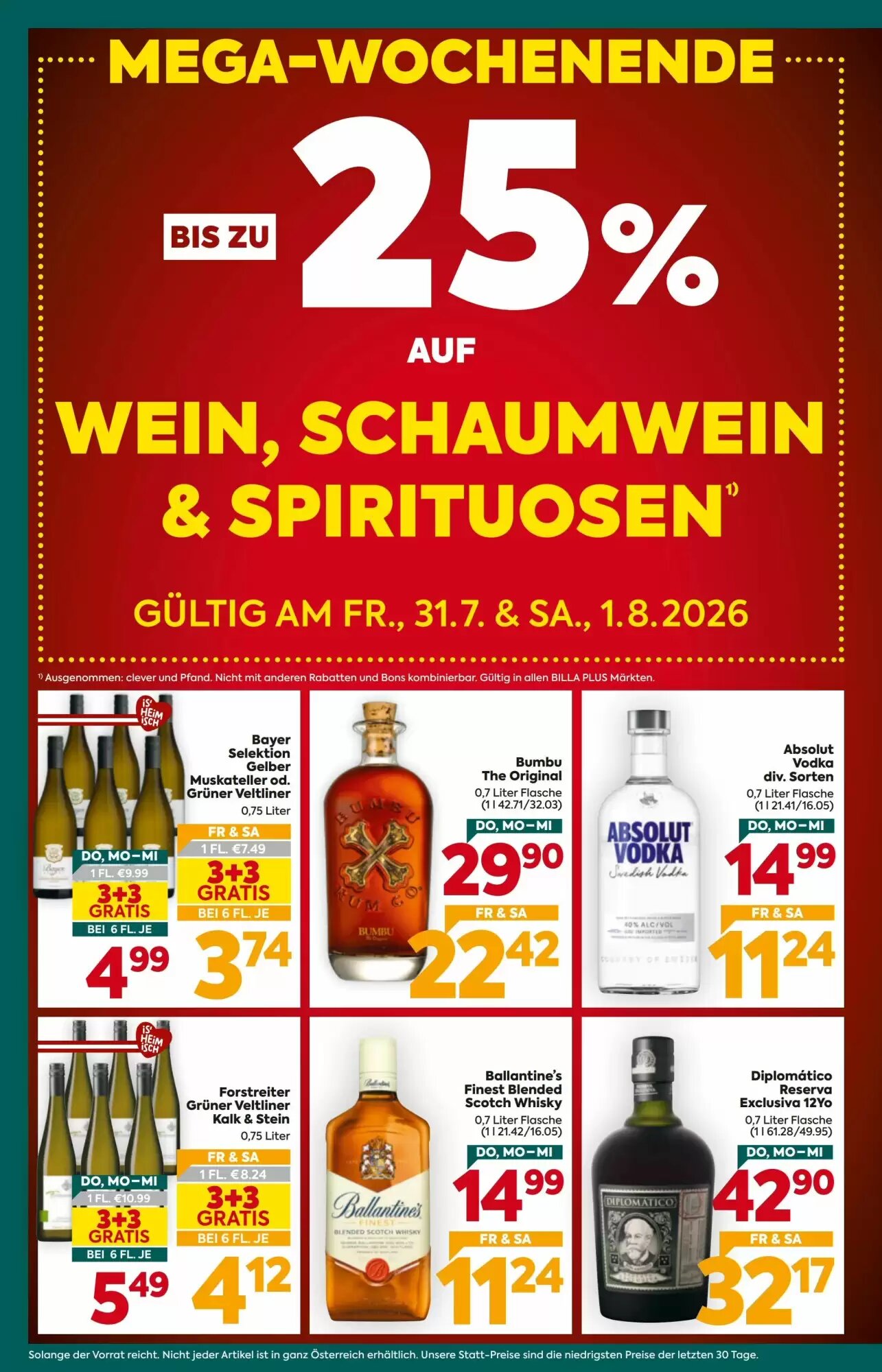 Billa Flugblatt (ab 30.07.2026) - Angebote und Prospekt - Seite 2