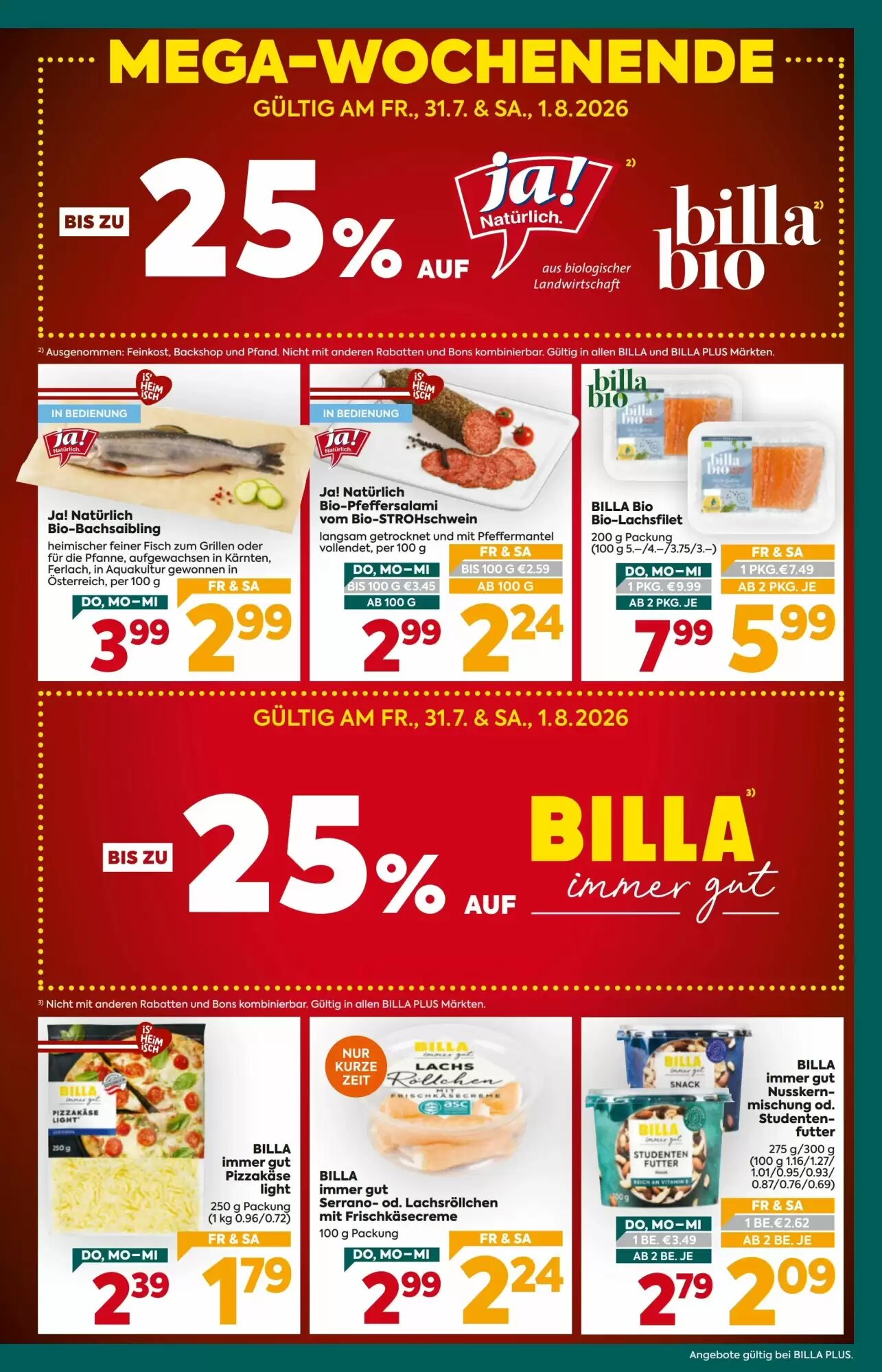 Billa Flugblatt (ab 30.07.2026) - Angebote und Prospekt - Seite 3