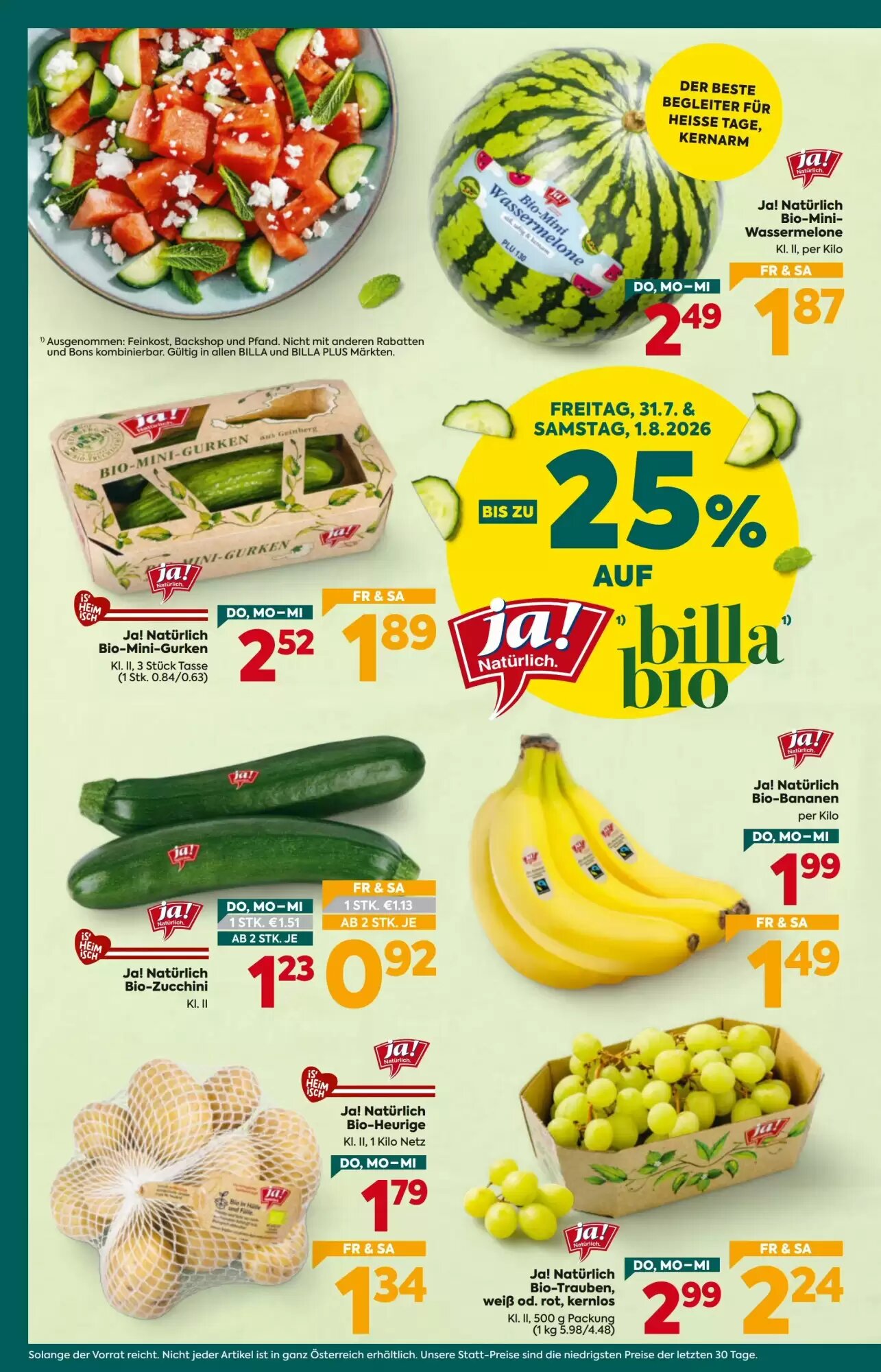 Billa Flugblatt (ab 30.07.2026) - Angebote und Prospekt - Seite 4