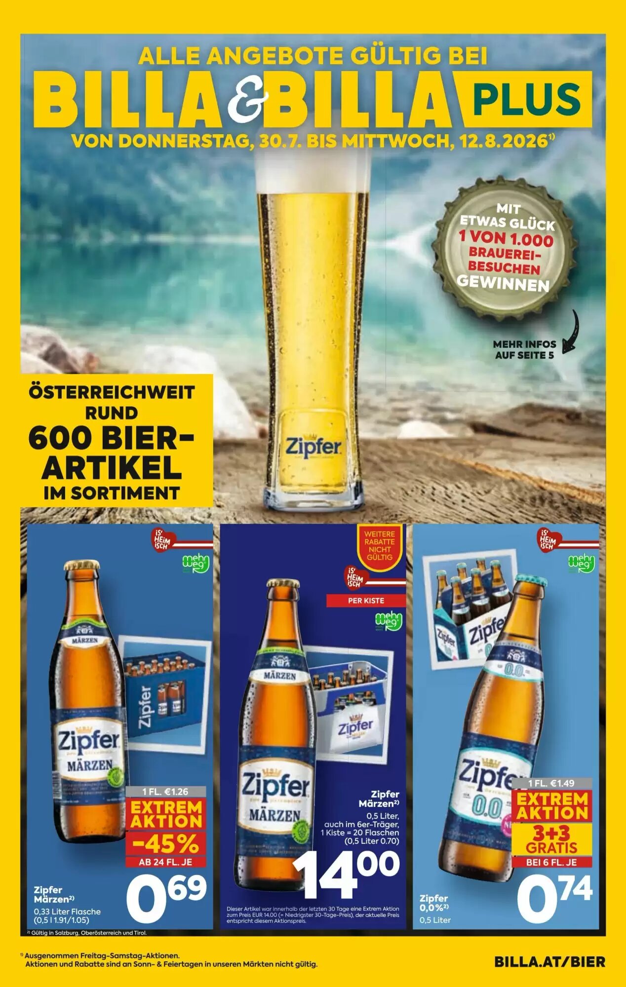 Billa Flugblatt (ab 30.07.2026) - Angebote und Prospekt - Seite 12