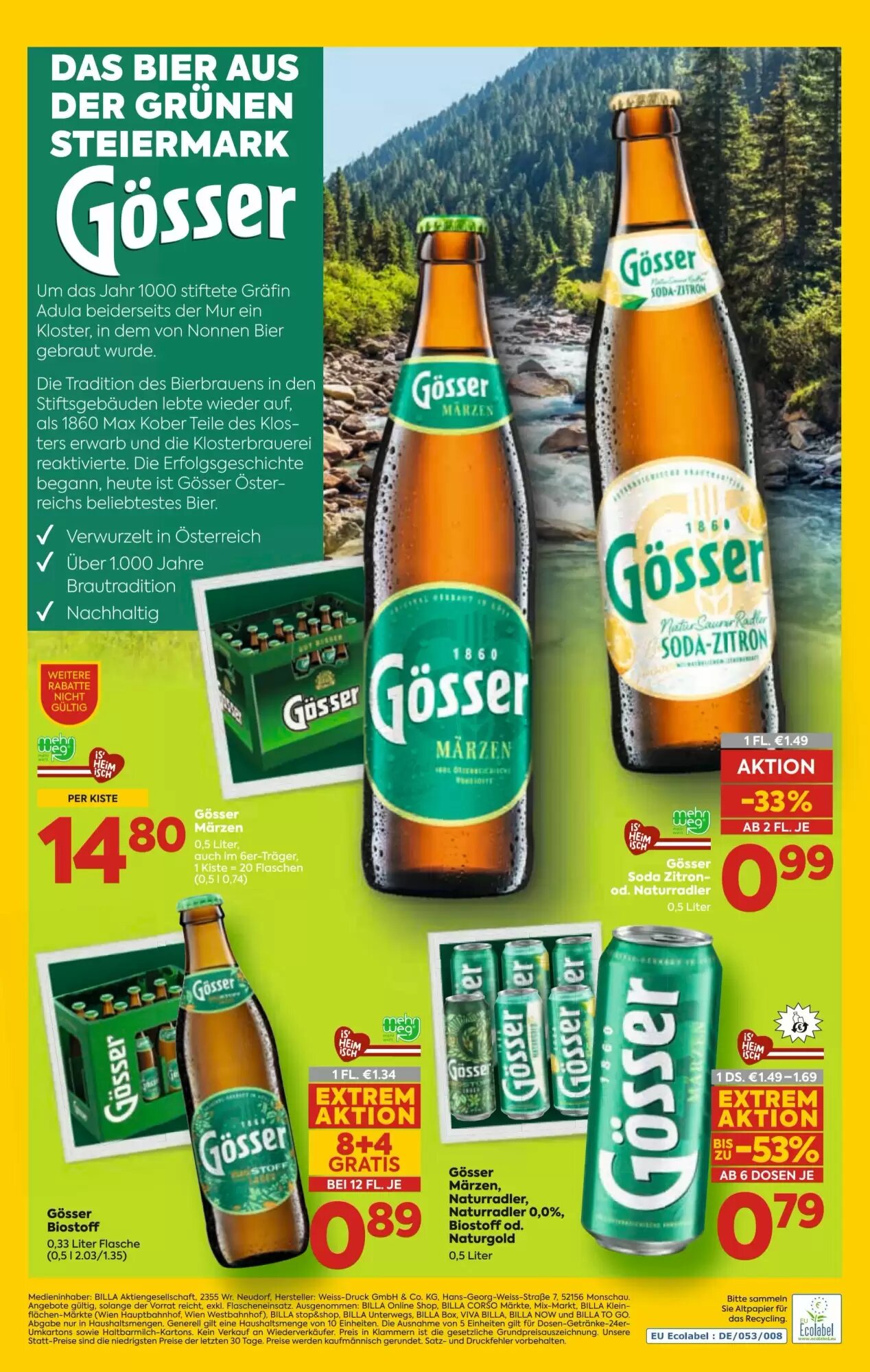 Billa Flugblatt (ab 30.07.2026) - Angebote und Prospekt - Seite 20