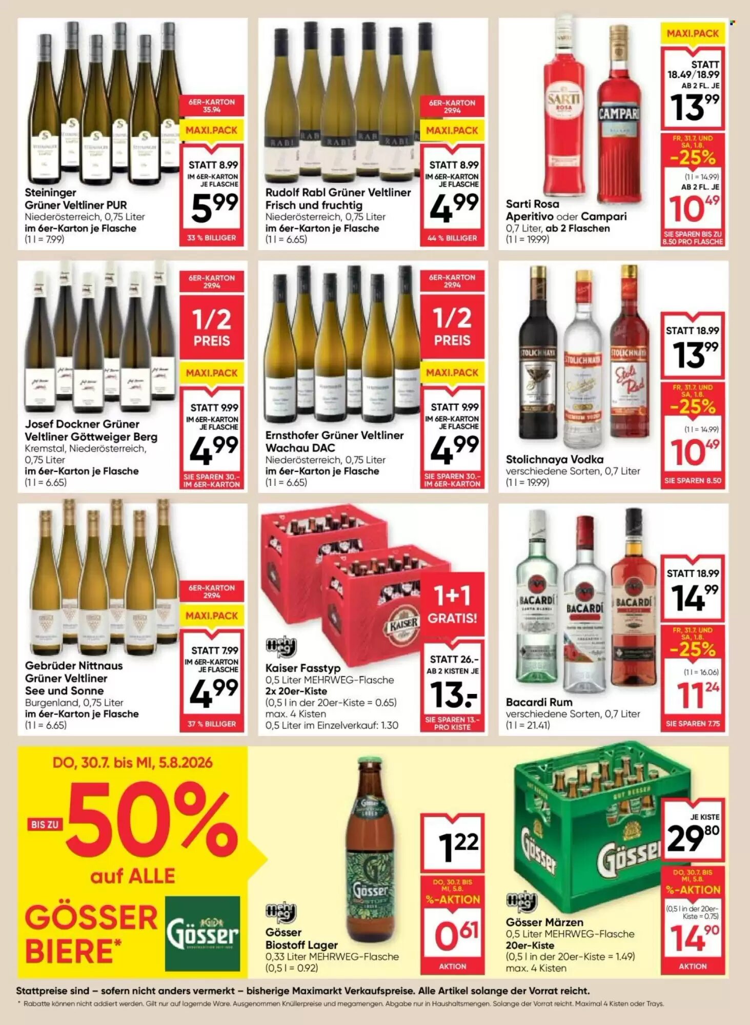 Maximarkt Flugblatt (ab 30.07.2026) - Angebote und Prospekt - Seite 14