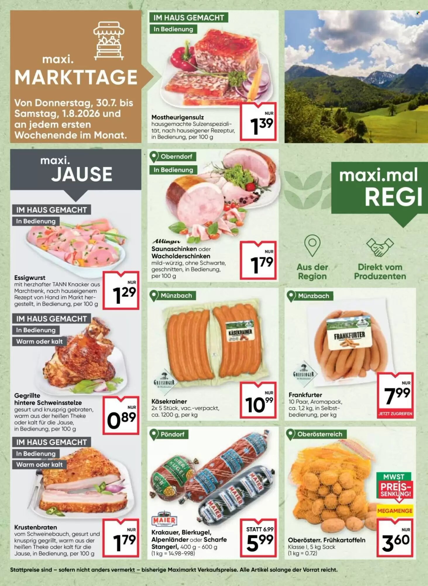 Maximarkt Flugblatt (ab 30.07.2026) - Angebote und Prospekt - Seite 8