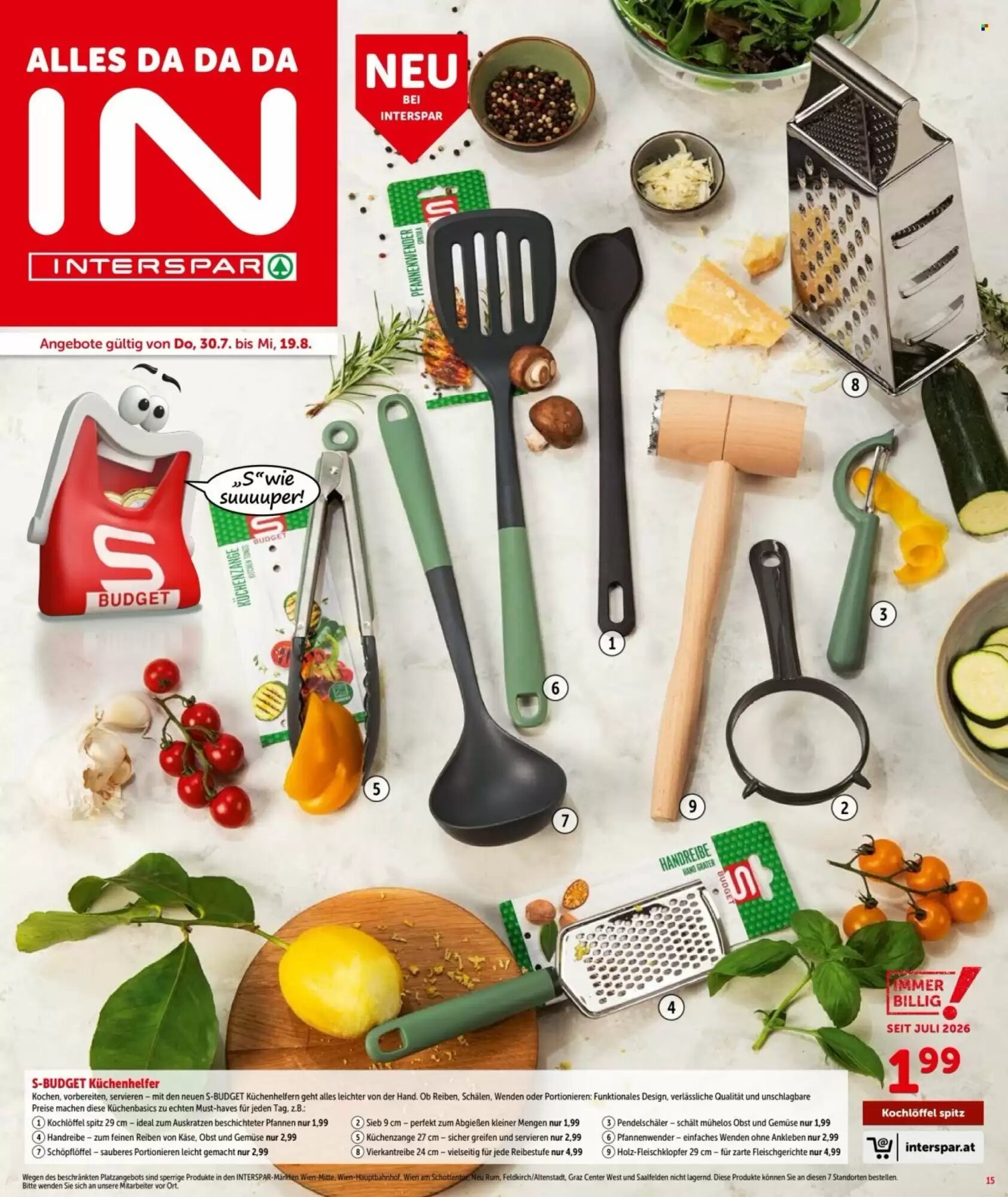 Interspar Flugblatt (ab 30.07.2026) - Angebote und Prospekt - Seite 15