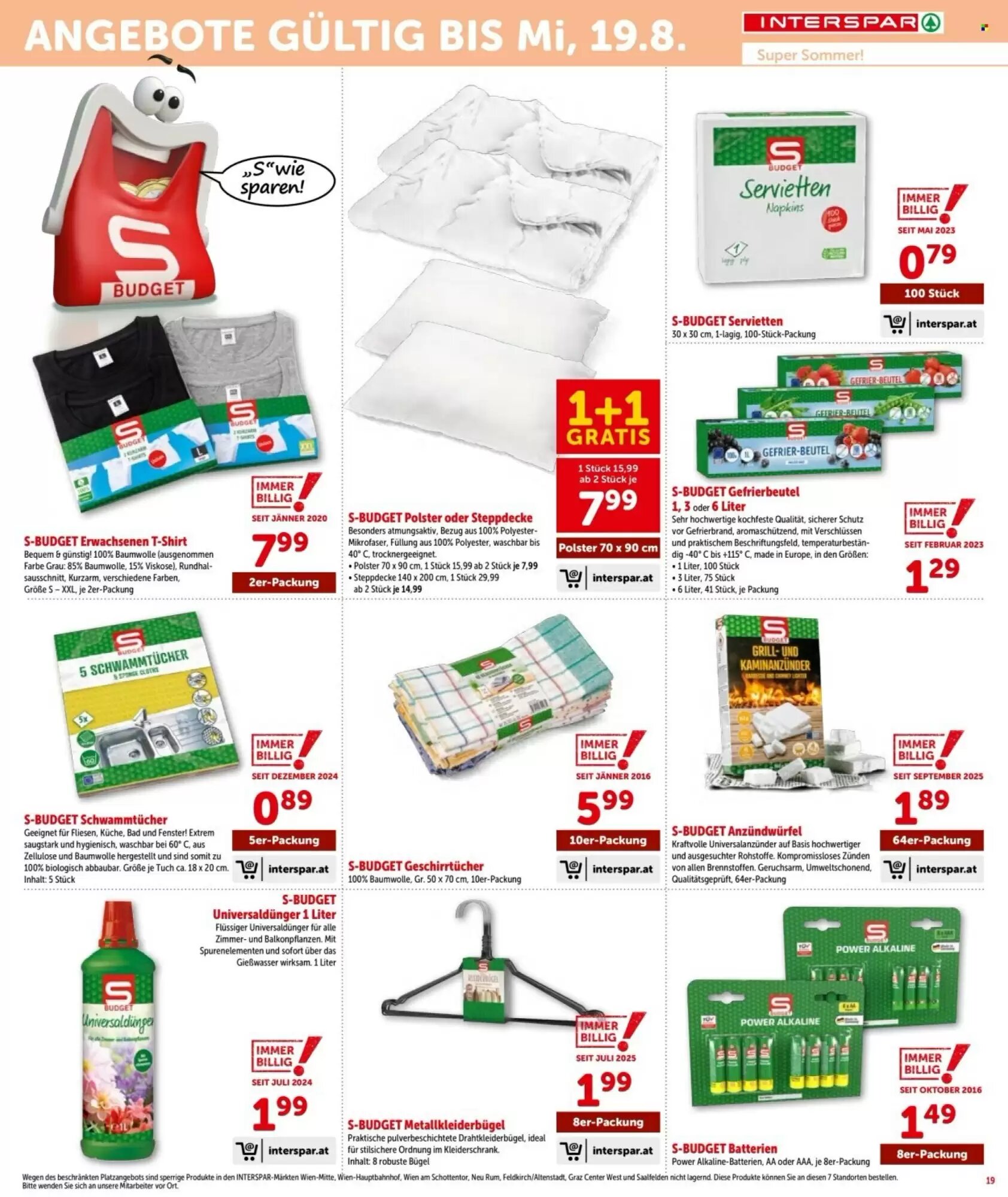 Interspar Flugblatt (ab 30.07.2026) - Angebote und Prospekt - Seite 19