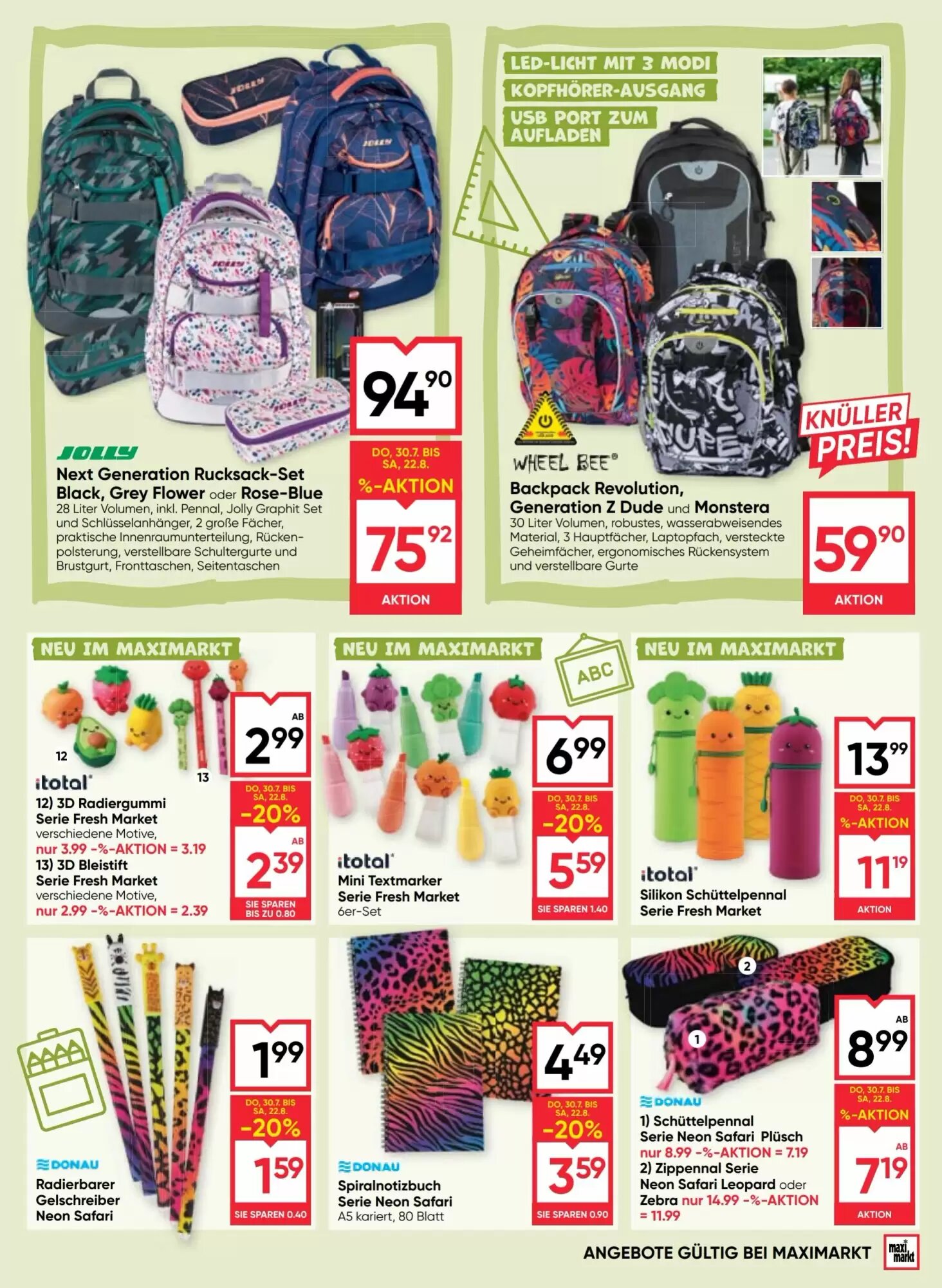 Maximarkt Flugblatt (ab 30.07.2026) - Angebote und Prospekt - Seite 3