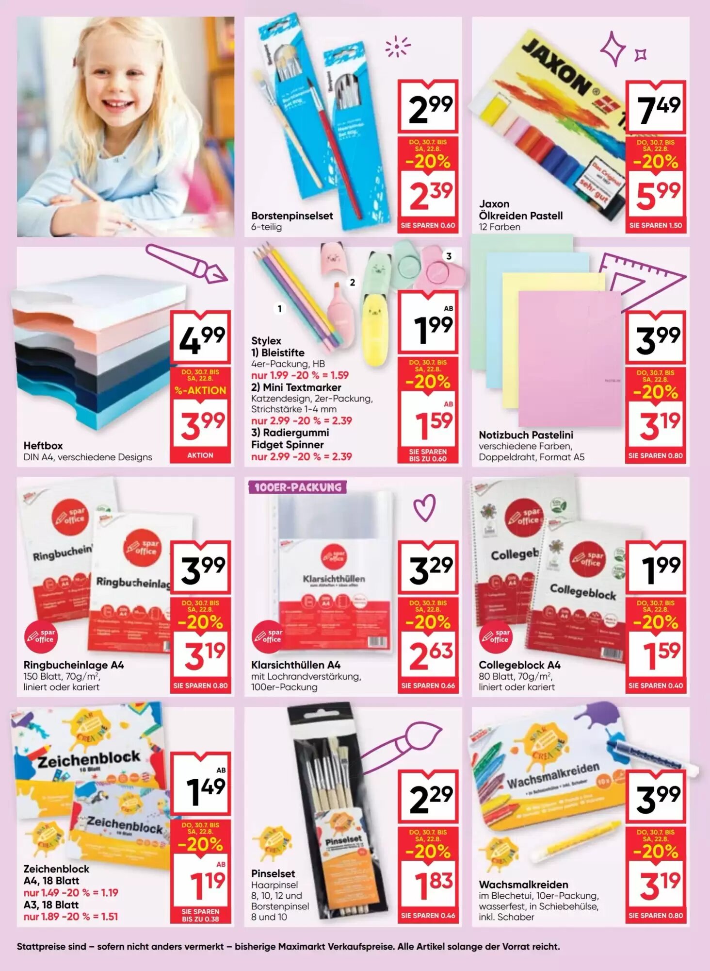 Maximarkt Flugblatt (ab 30.07.2026) - Angebote und Prospekt - Seite 8