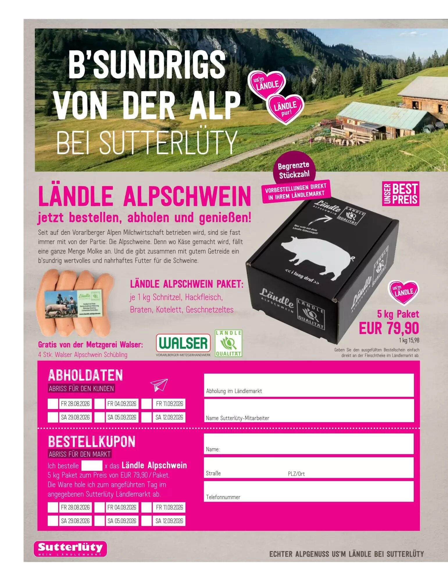 Sutterlüty Flugblatt (ab 30.07.2026) - Angebote und Prospekt - Seite 10