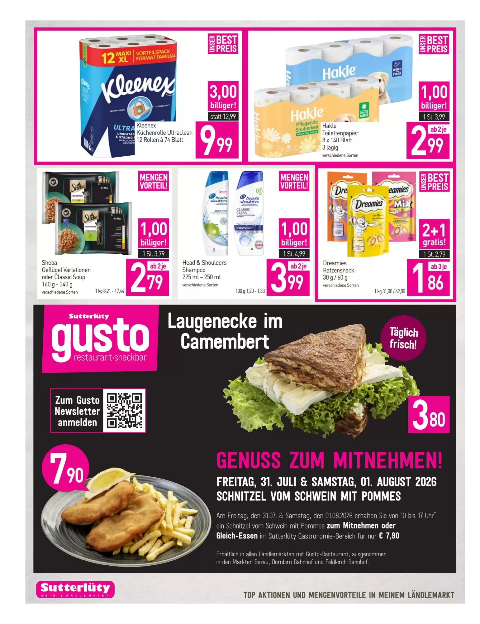 Sutterlüty Flugblatt (ab 30.07.2026) - Angebote und Prospekt - Seite 18
