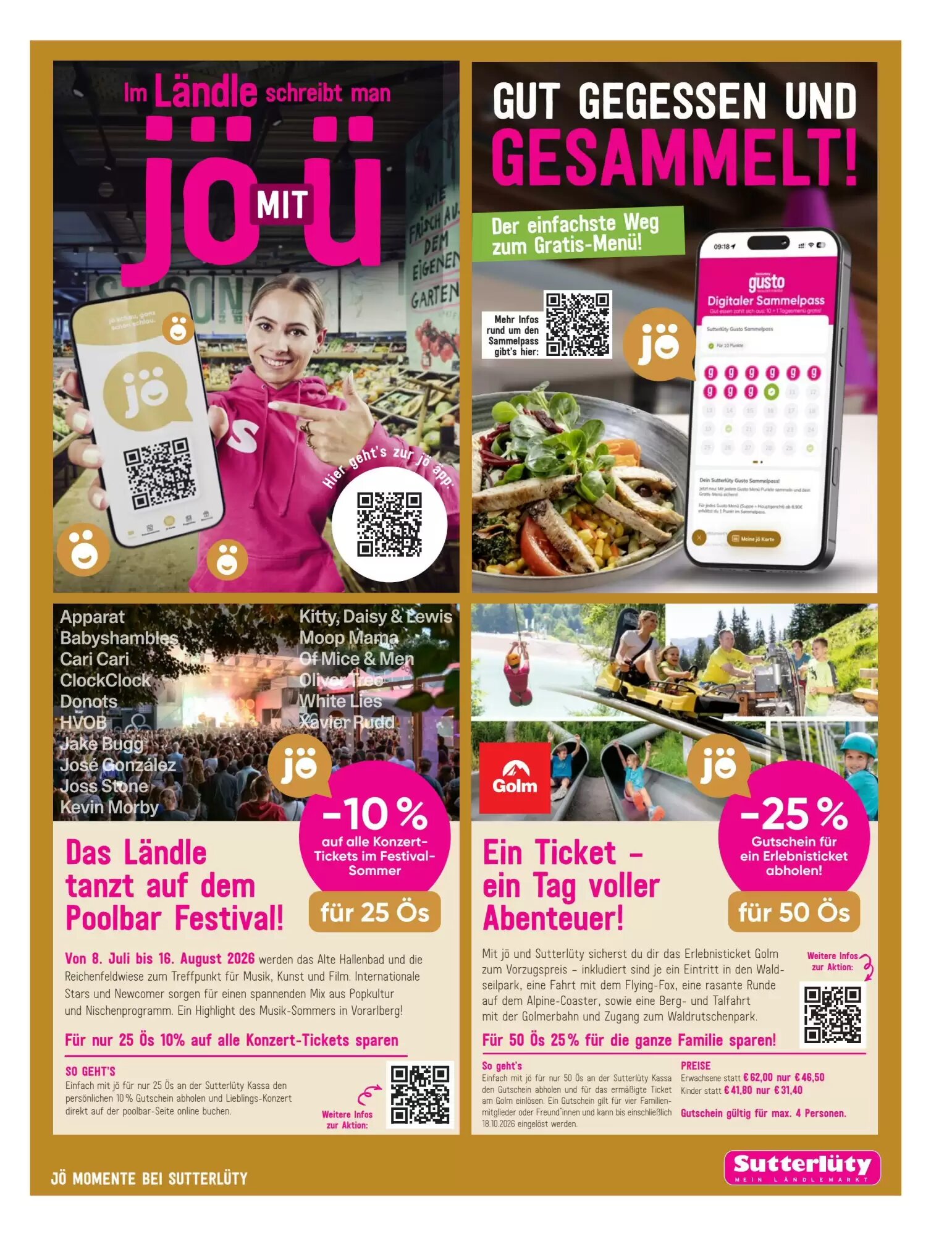 Sutterlüty Flugblatt (ab 30.07.2026) - Angebote und Prospekt - Seite 19