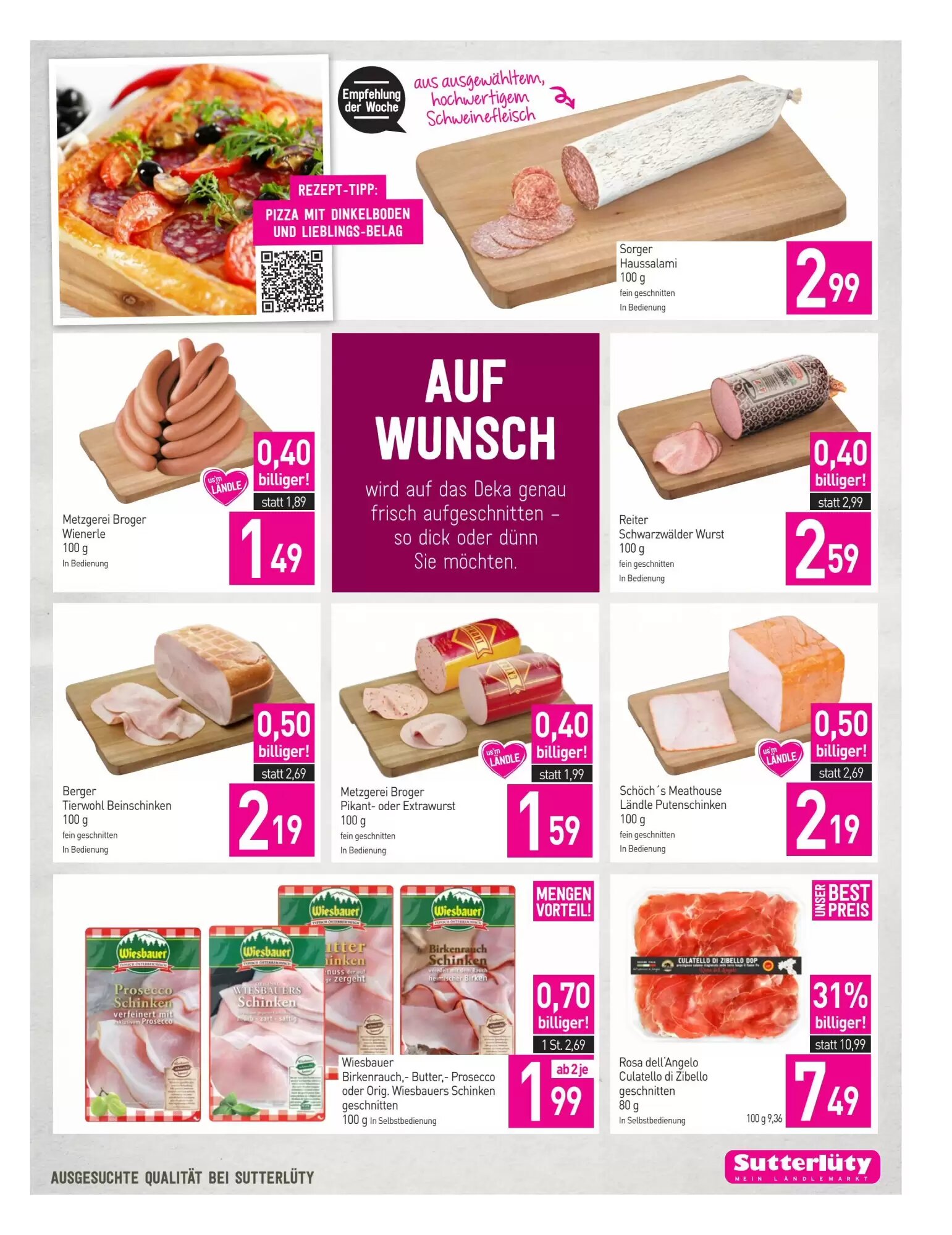 Sutterlüty Flugblatt (ab 30.07.2026) - Angebote und Prospekt - Seite 7