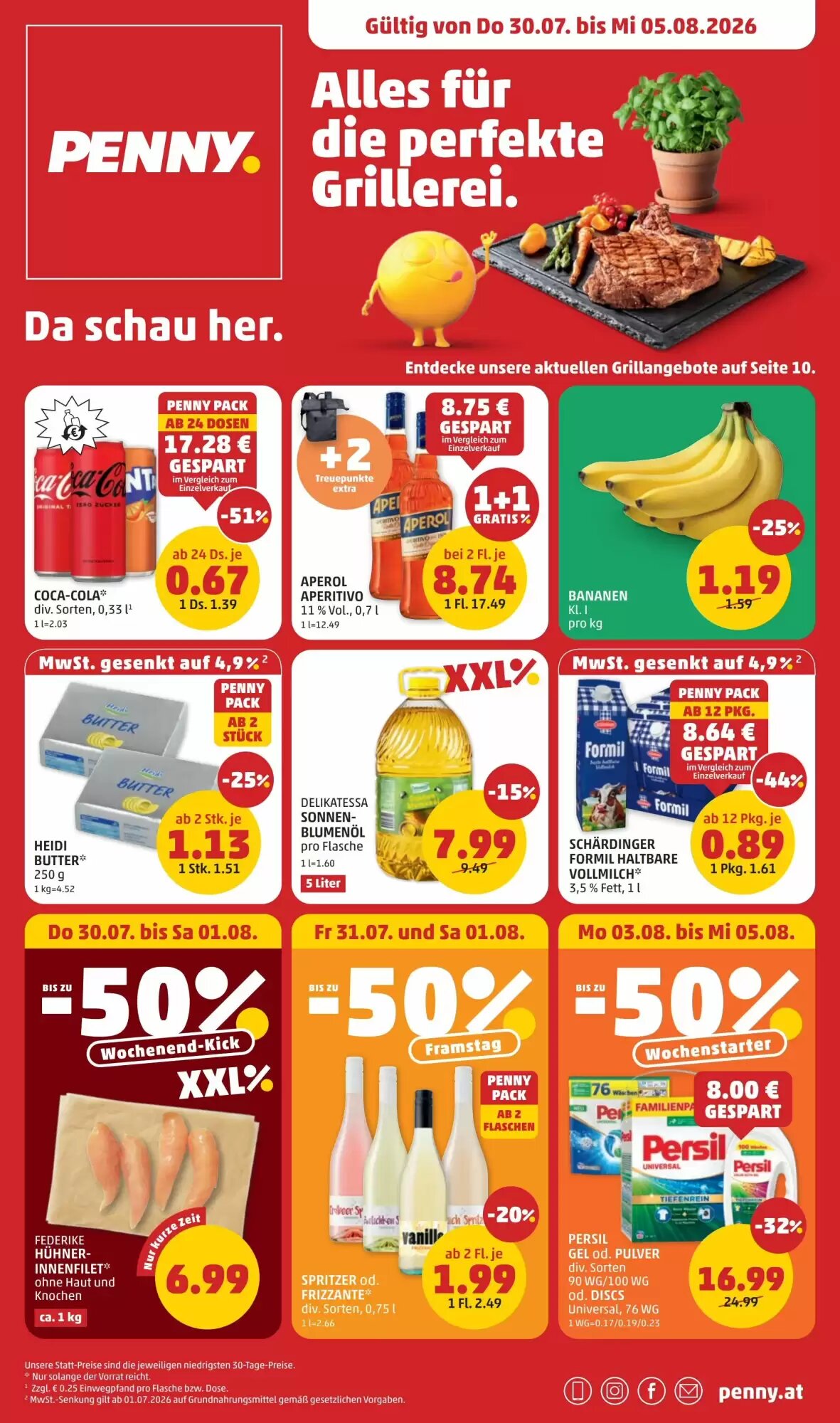 PENNY Flugblatt (ab 30.07.2026) - Angebote und Prospekt - Seite 1