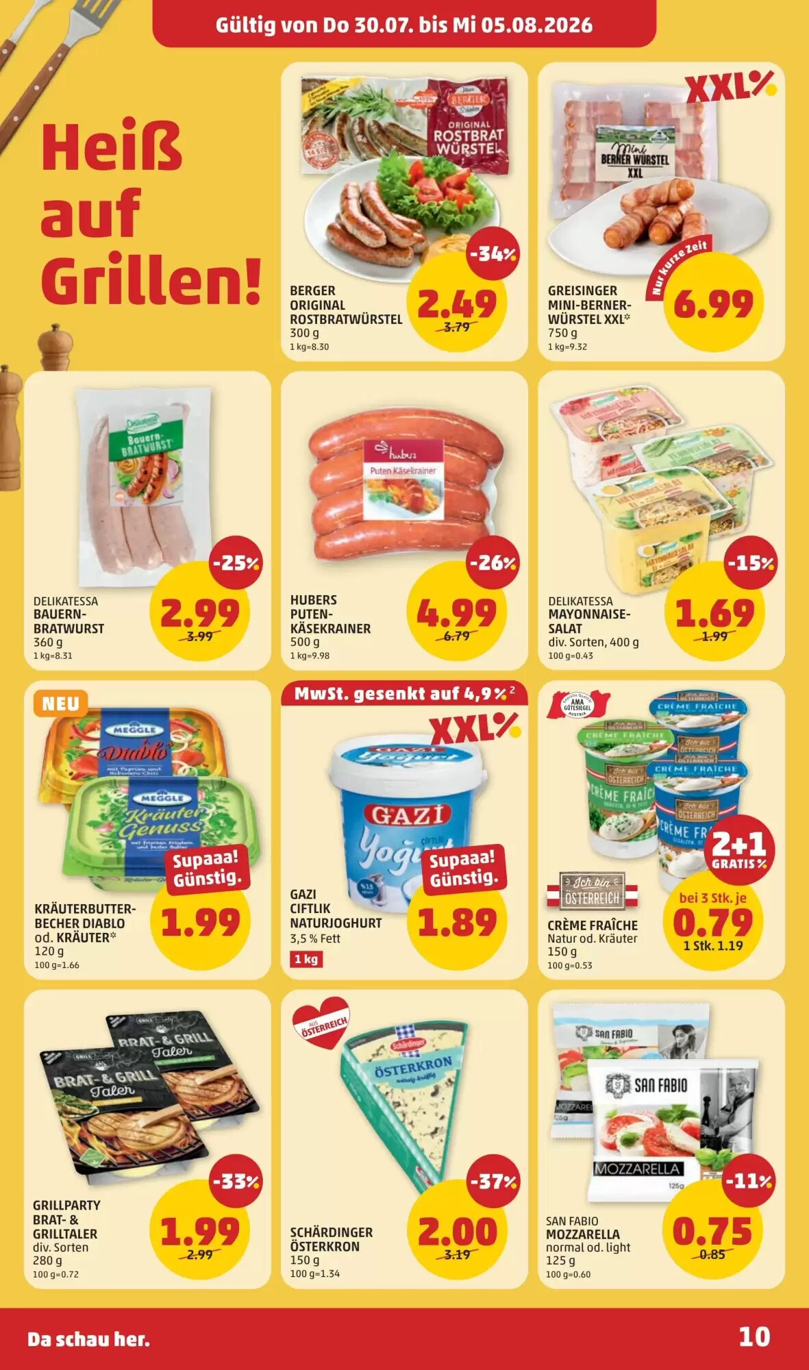 PENNY Flugblatt (ab 30.07.2026) - Angebote und Prospekt - Seite 10