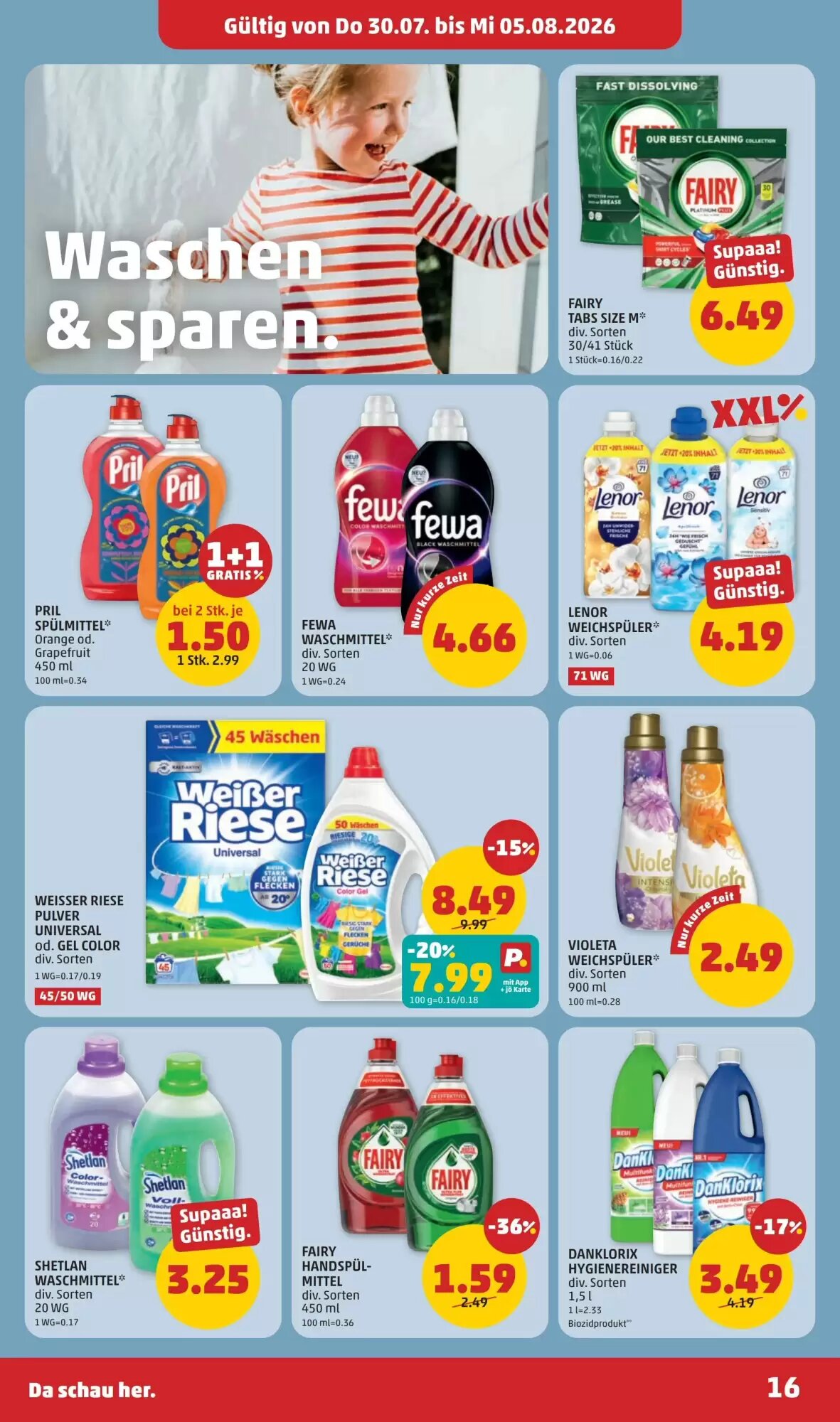 PENNY Flugblatt (ab 30.07.2026) - Angebote und Prospekt - Seite 16