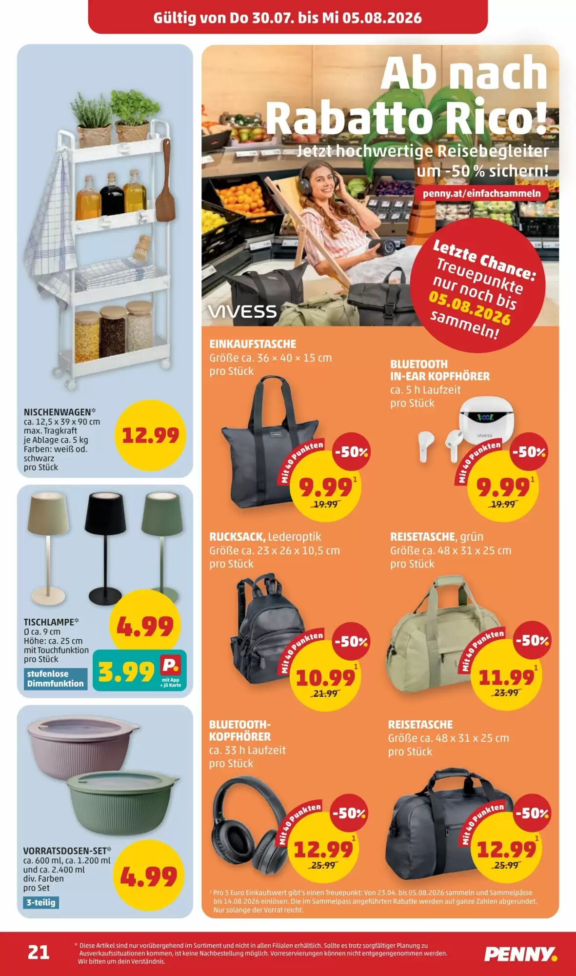PENNY Flugblatt (ab 30.07.2026) - Angebote und Prospekt - Seite 21