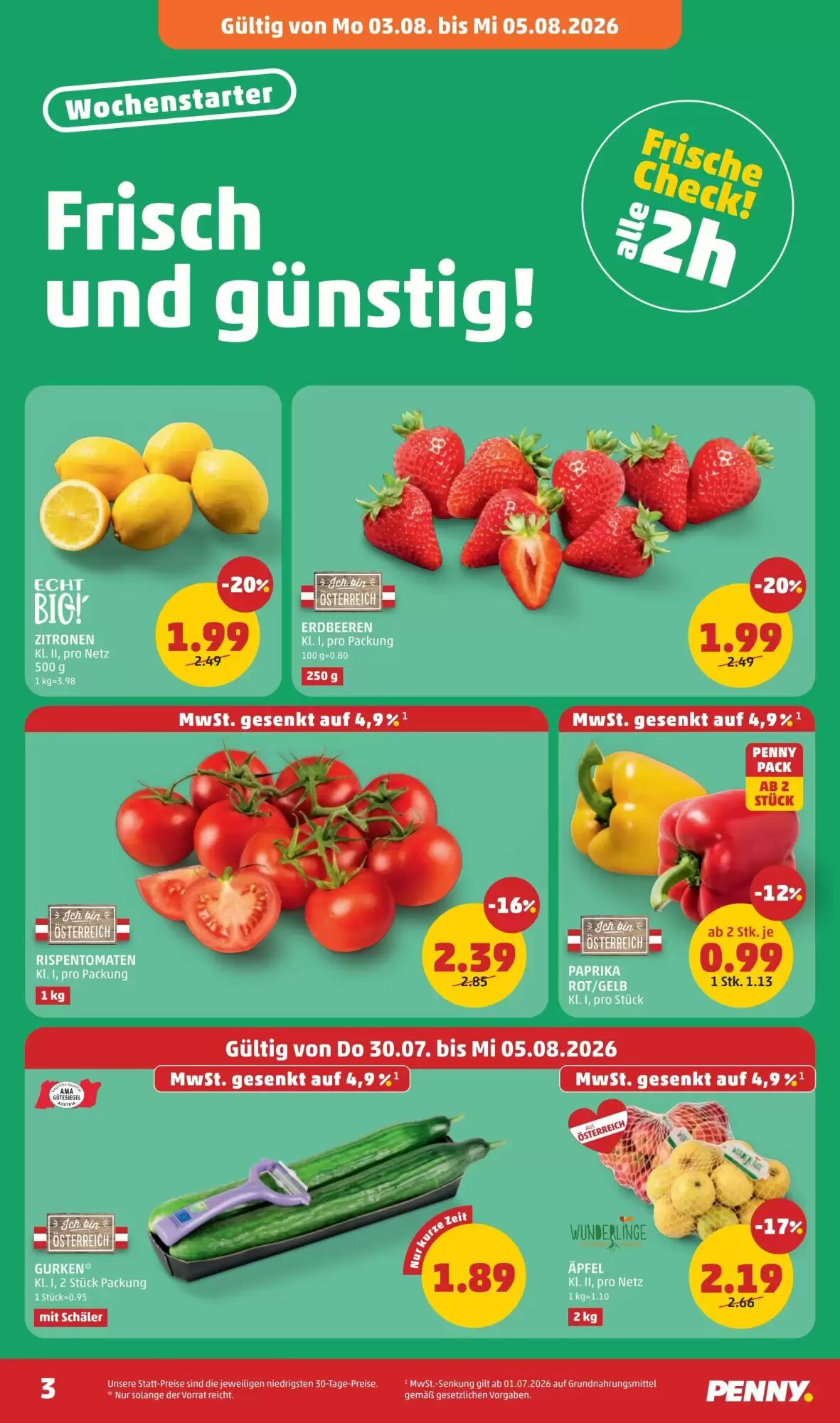 PENNY Flugblatt (ab 30.07.2026) - Angebote und Prospekt - Seite 3