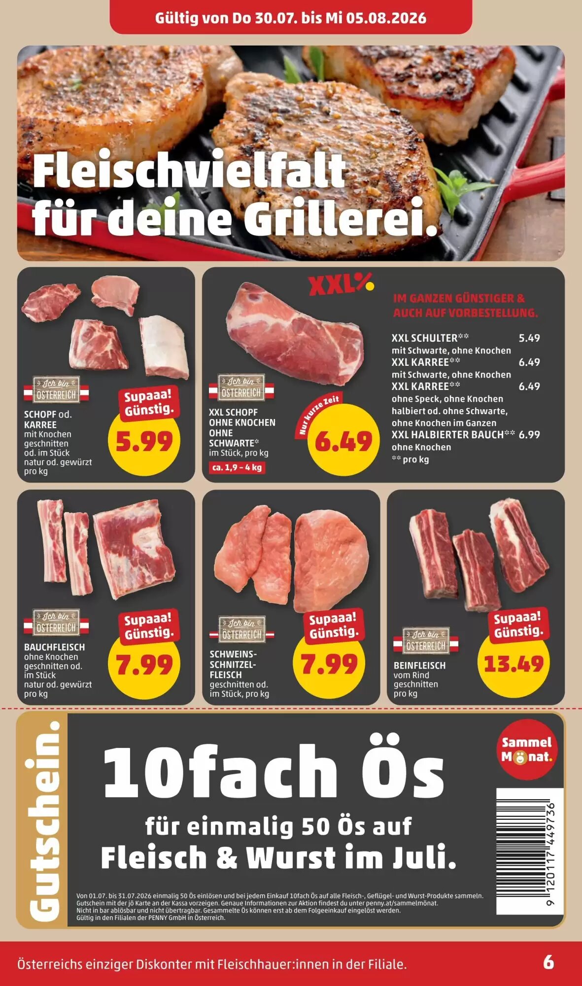 PENNY Flugblatt (ab 30.07.2026) - Angebote und Prospekt - Seite 6