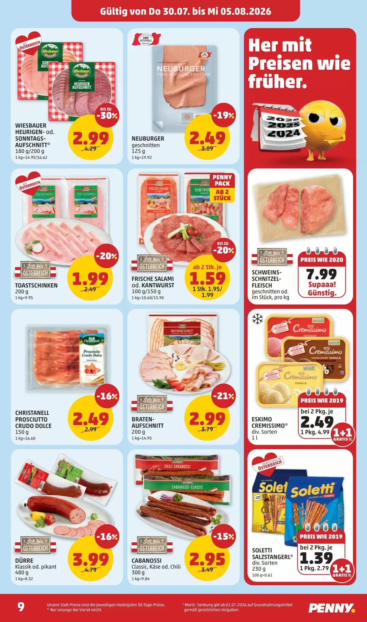 PENNY Flugblatt (ab 30.07.2026) - Angebote und Prospekt - Seite 9
