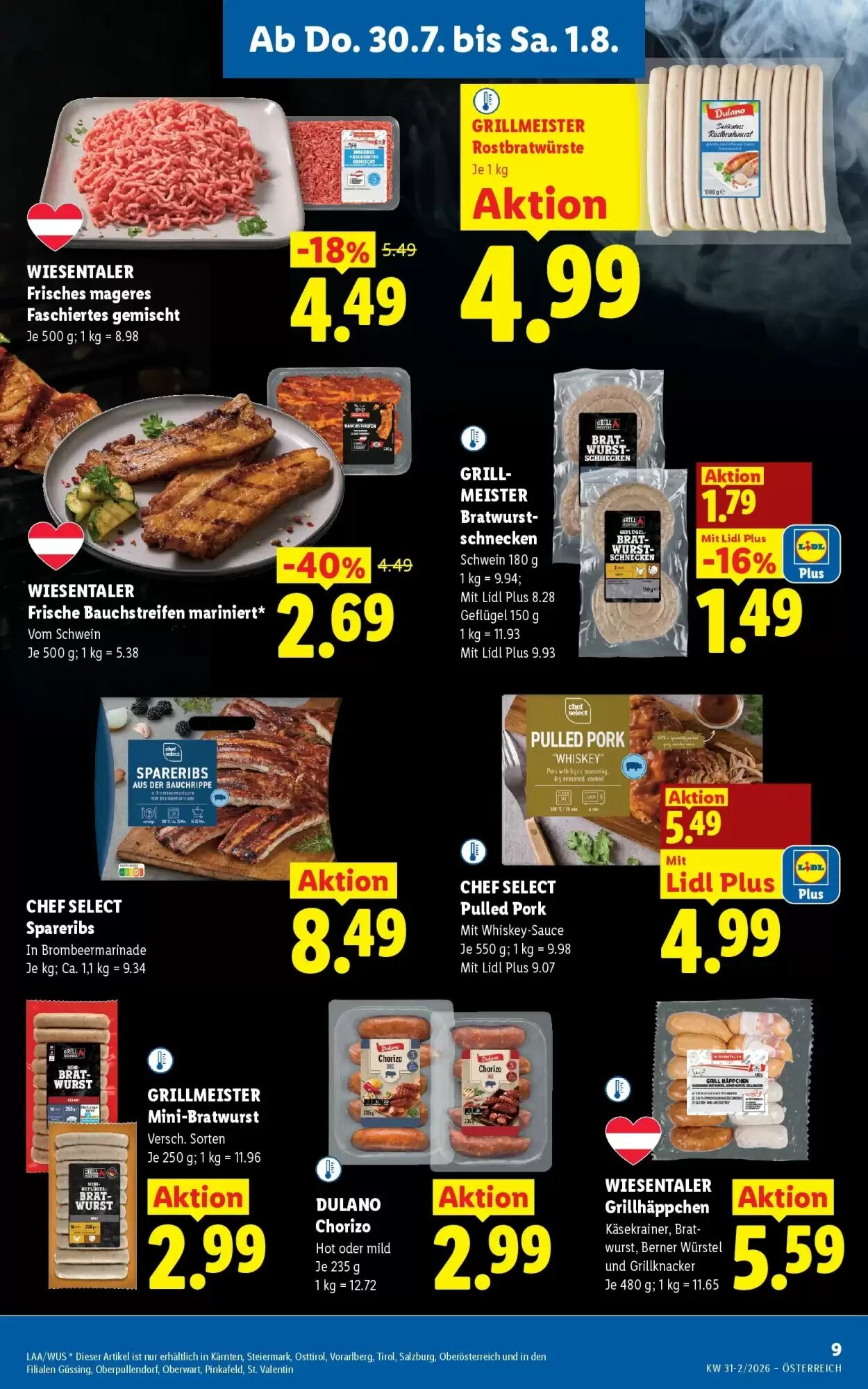 Lidl Flugblatt (ab 30.07.2026) - Angebote und Prospekt - Seite 11