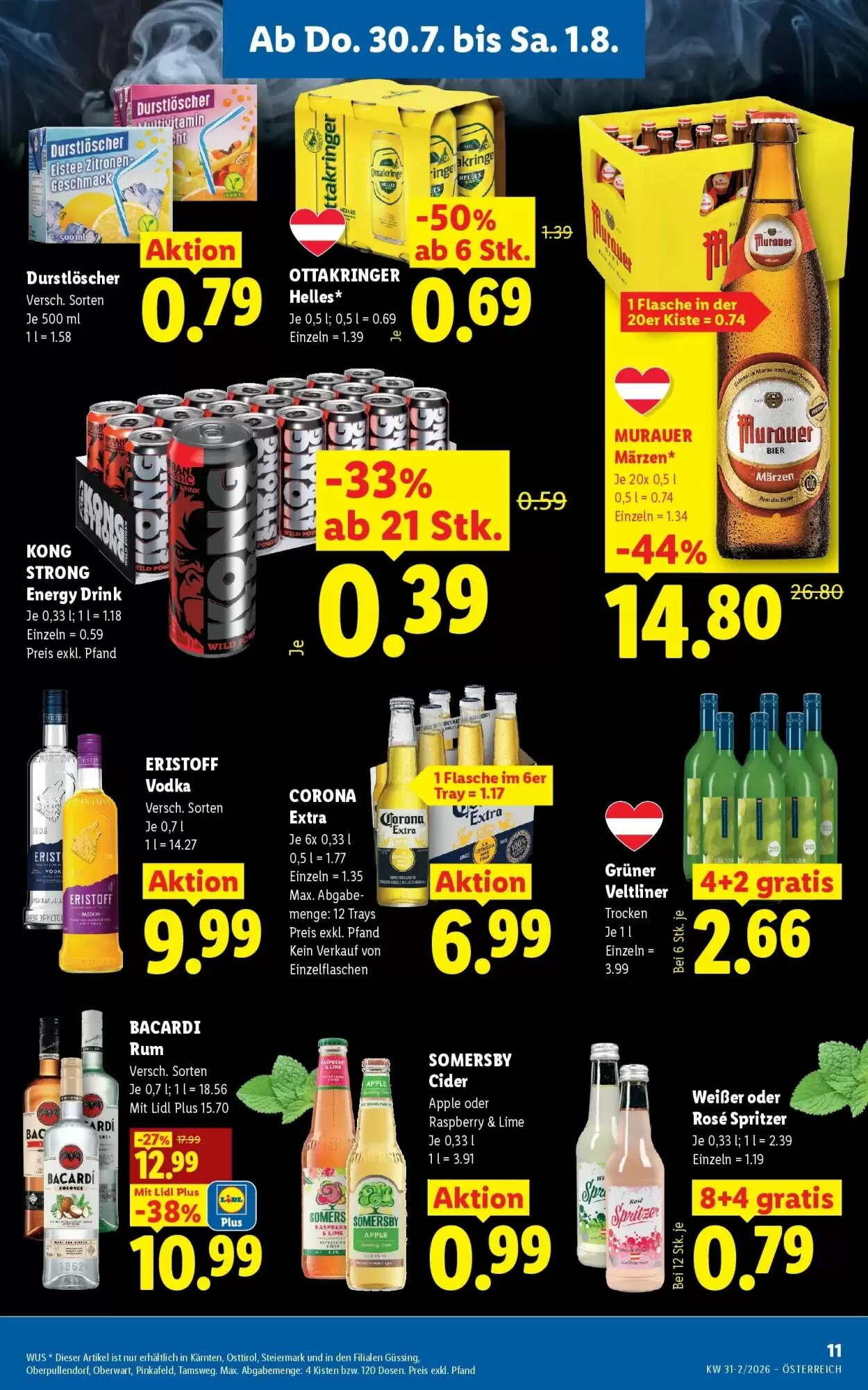 Lidl Flugblatt (ab 30.07.2026) - Angebote und Prospekt - Seite 13