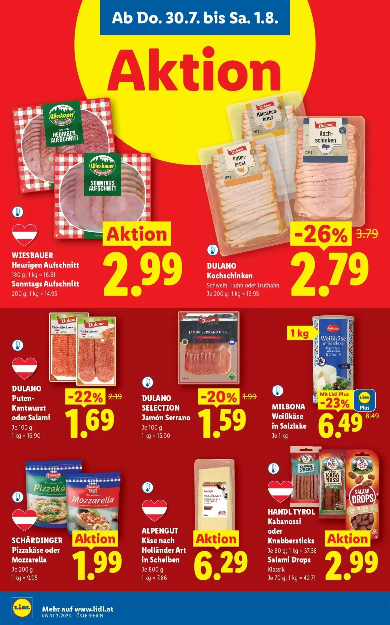 Lidl Flugblatt (ab 30.07.2026) - Angebote und Prospekt - Seite 14