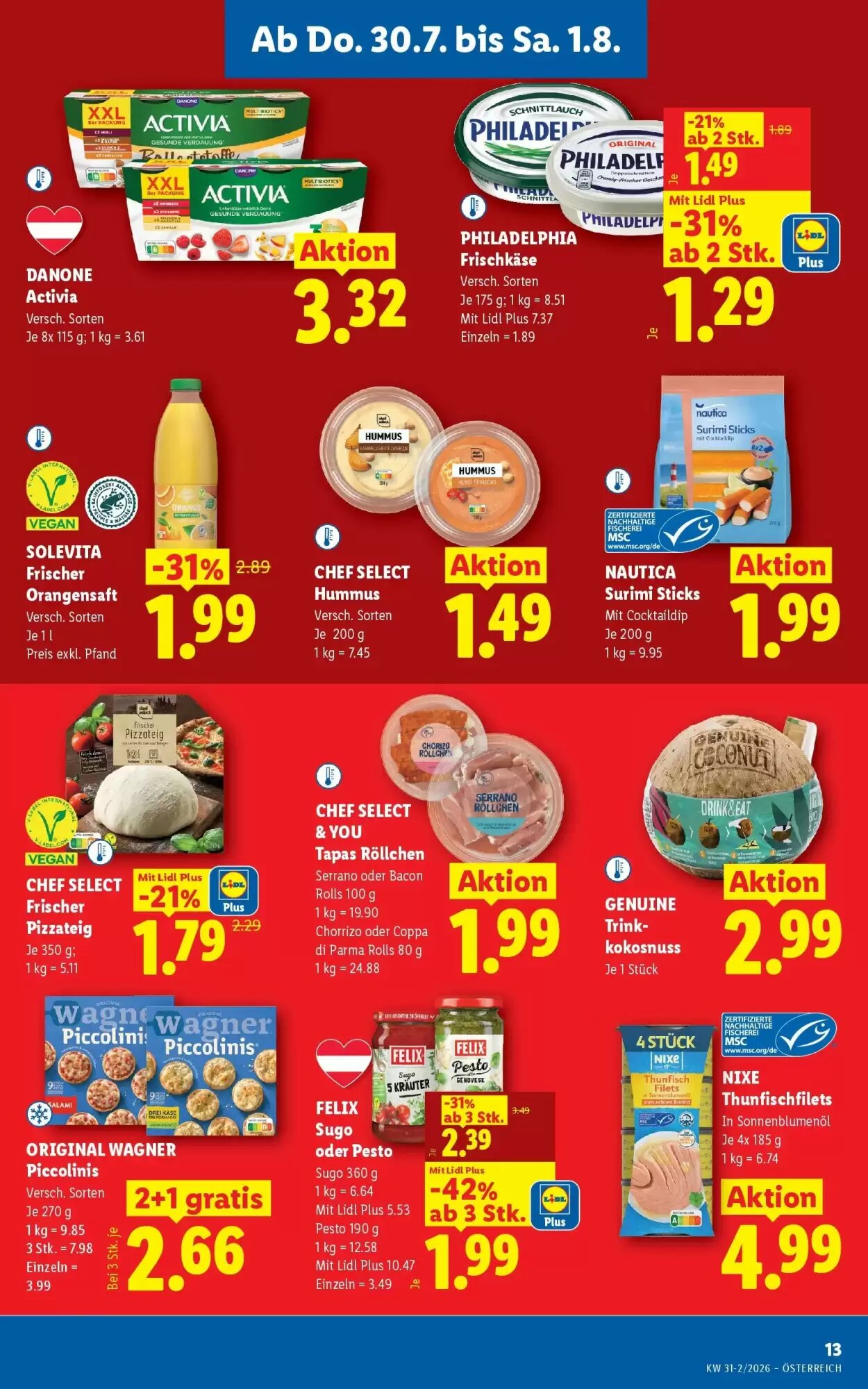 Lidl Flugblatt (ab 30.07.2026) - Angebote und Prospekt - Seite 15