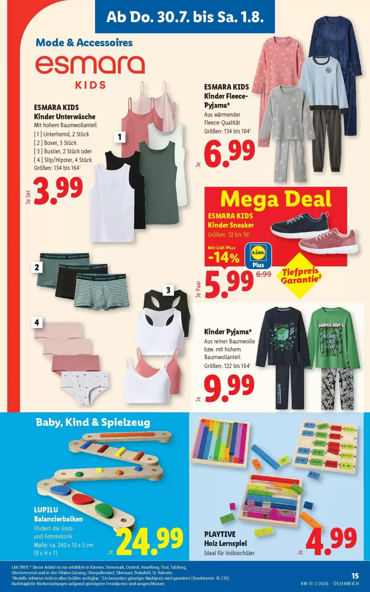Lidl Flugblatt (ab 30.07.2026) - Angebote und Prospekt - Seite 17