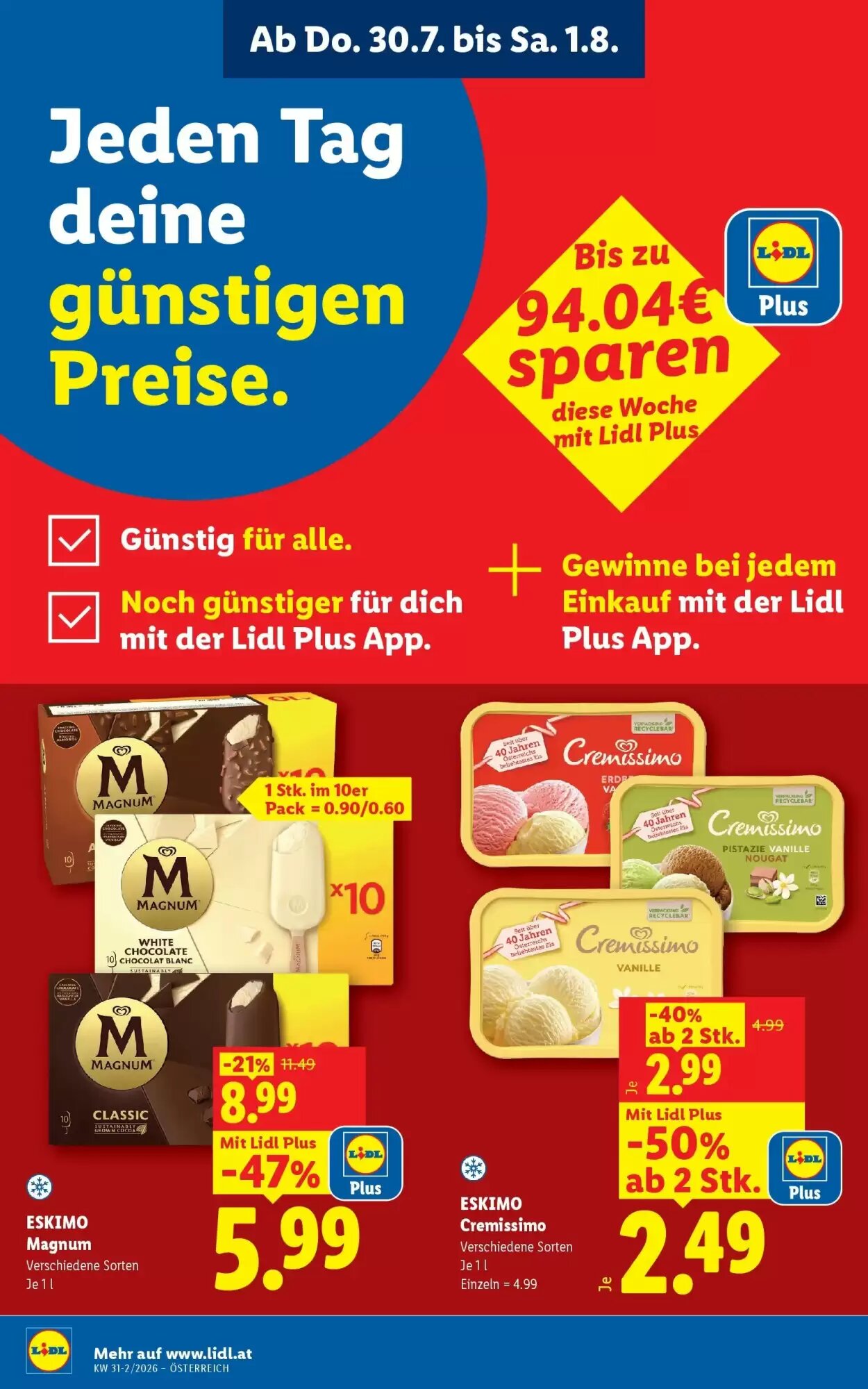 Lidl Flugblatt (ab 30.07.2026) - Angebote und Prospekt - Seite 2