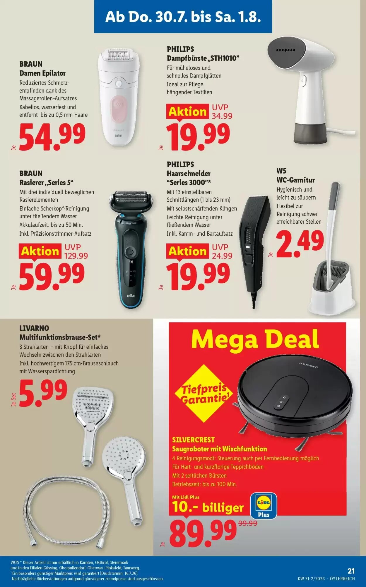 Lidl Flugblatt (ab 30.07.2026) - Angebote und Prospekt - Seite 25