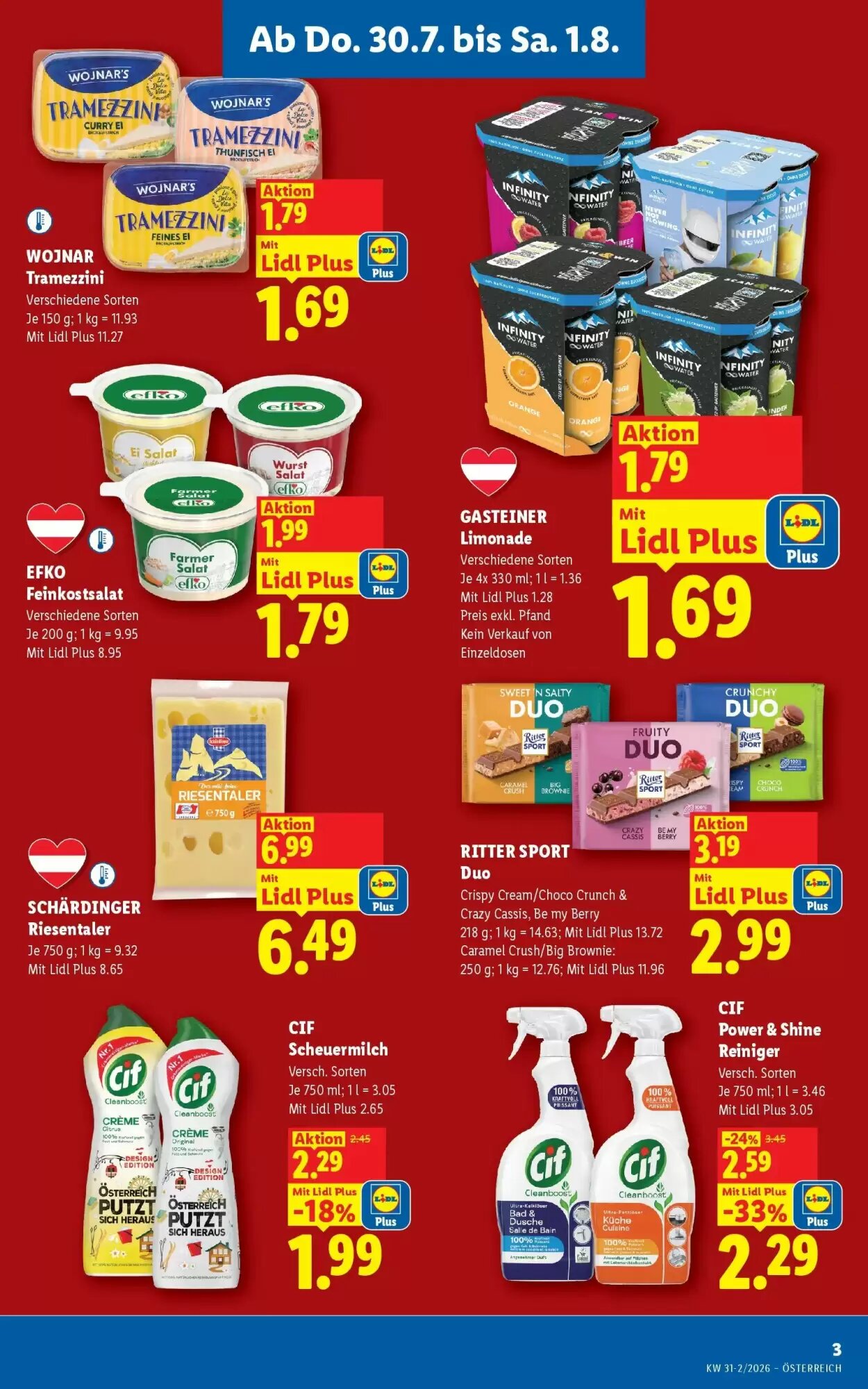 Lidl Flugblatt (ab 30.07.2026) - Angebote und Prospekt - Seite 3