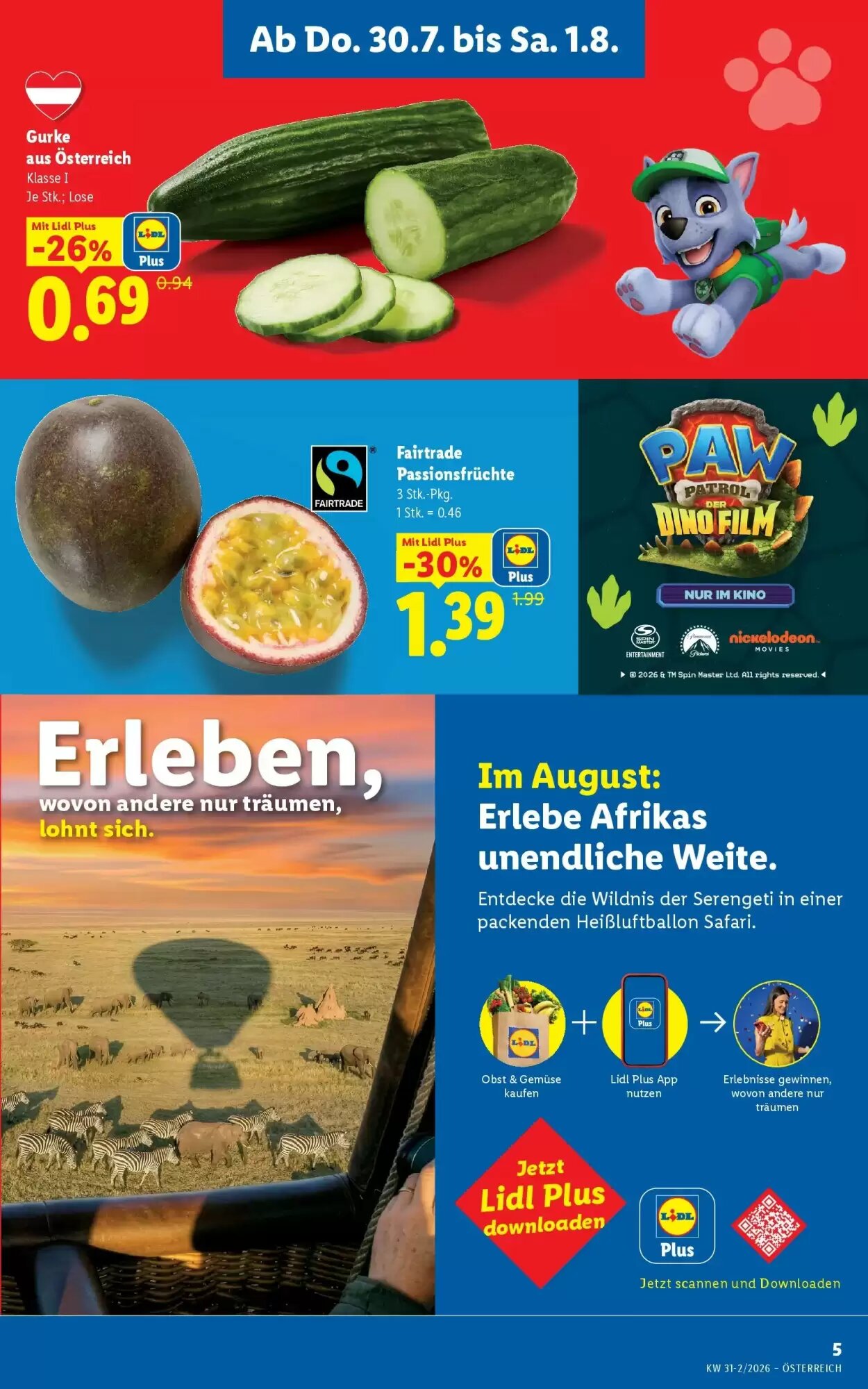 Lidl Flugblatt (ab 30.07.2026) - Angebote und Prospekt - Seite 7