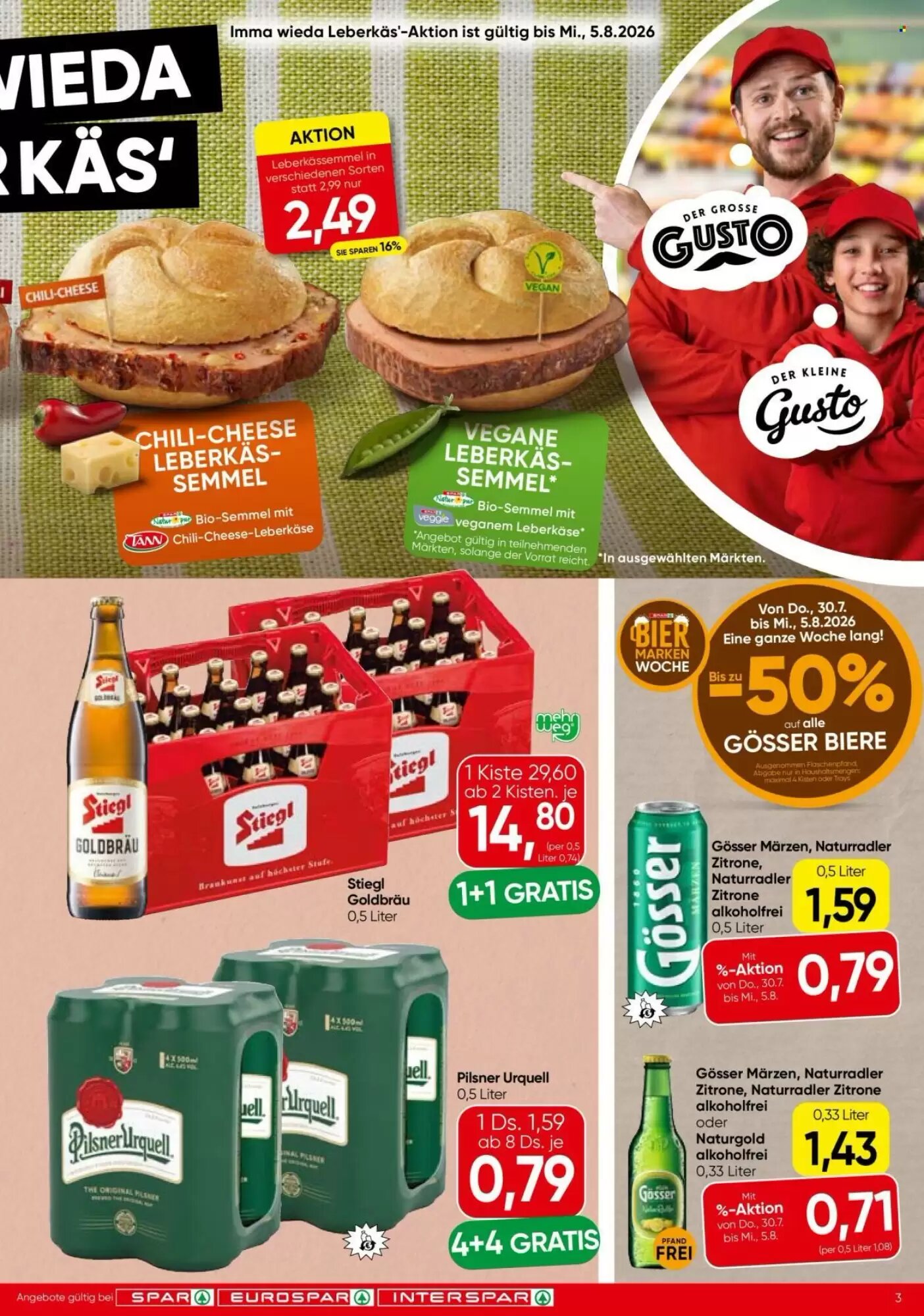 Eurospar Flugblatt (ab 30.07.2026) - Angebote und Prospekt - Seite 3