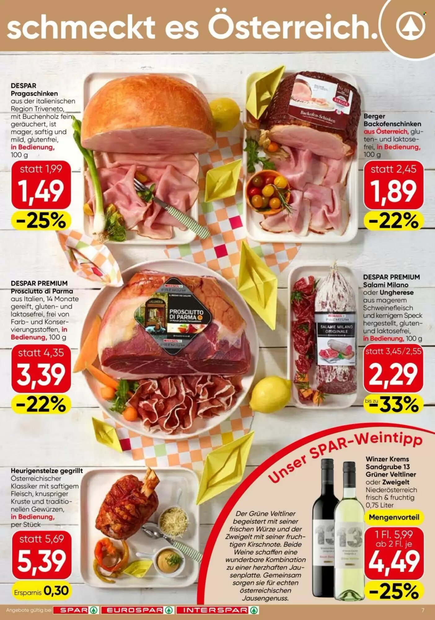 Eurospar Flugblatt (ab 30.07.2026) - Angebote und Prospekt - Seite 7