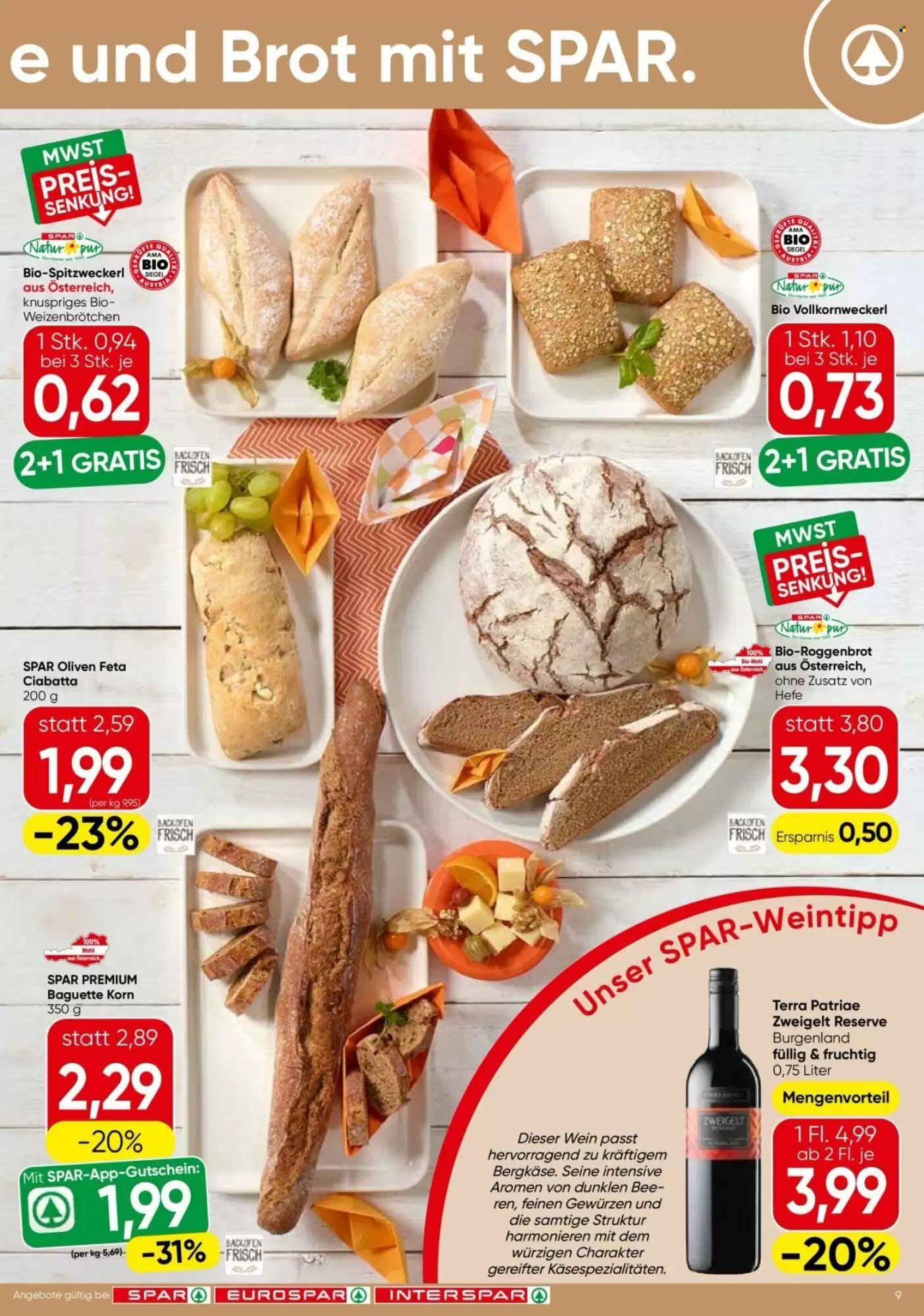 Eurospar Flugblatt (ab 30.07.2026) - Angebote und Prospekt - Seite 9