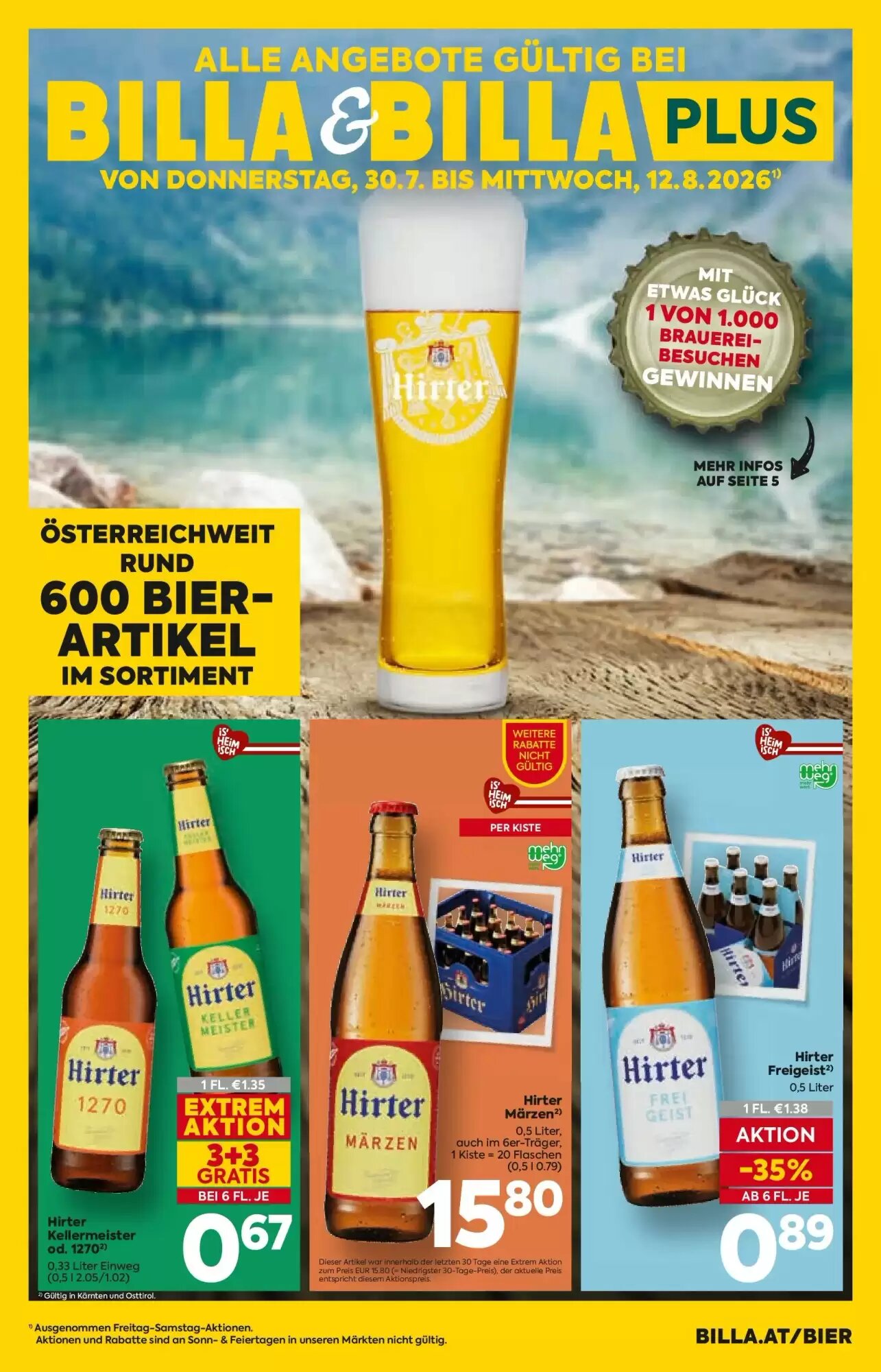 Billa Flugblatt (ab 30.07.2026) - Angebote und Prospekt - Seite 11