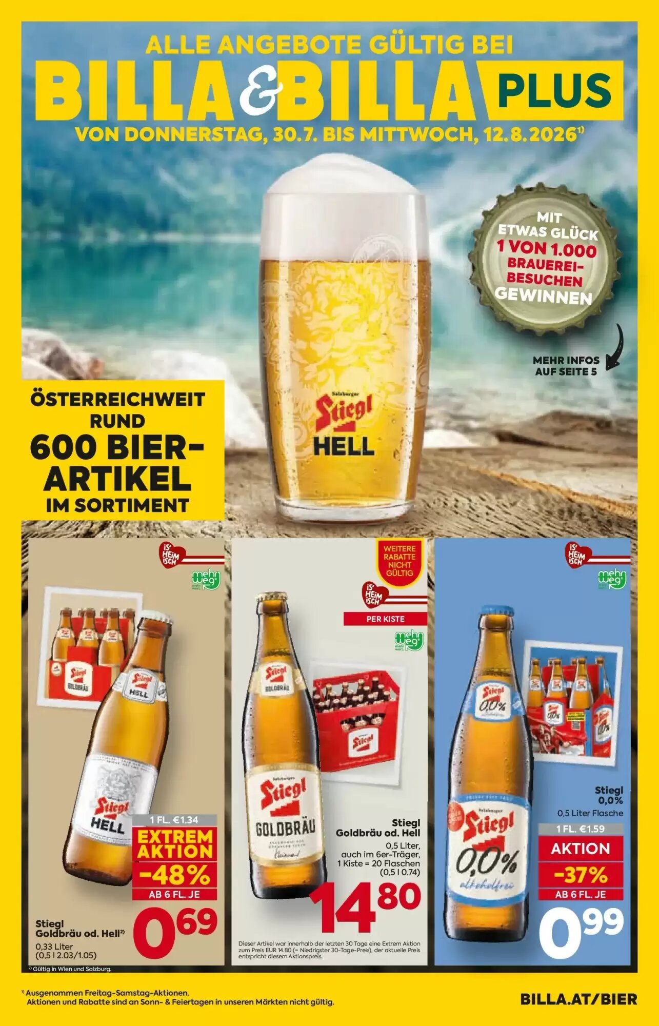 Billa Flugblatt (ab 30.07.2026) - Angebote und Prospekt - Seite 12