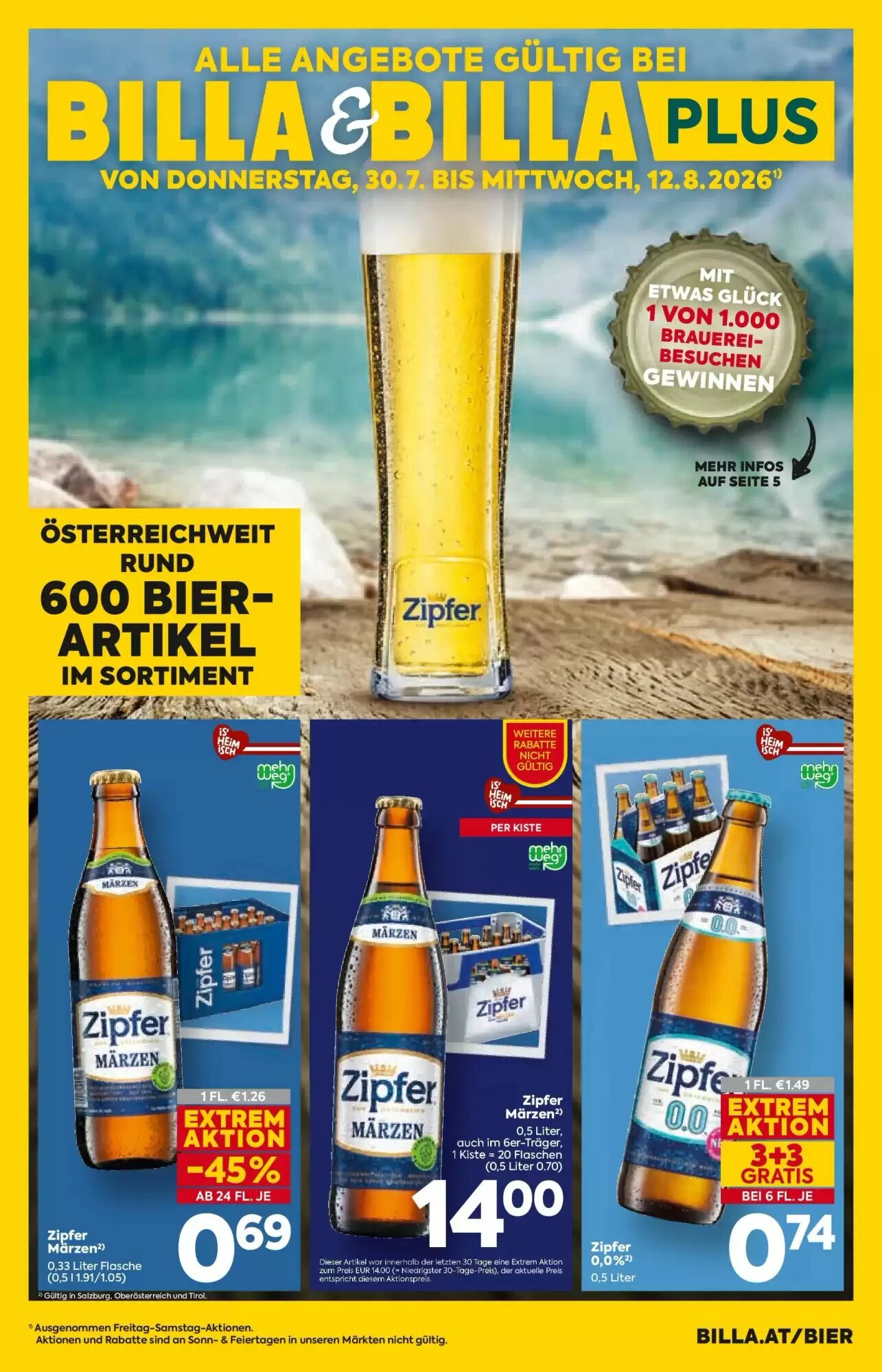 Billa Flugblatt (ab 30.07.2026) - Angebote und Prospekt - Seite 13