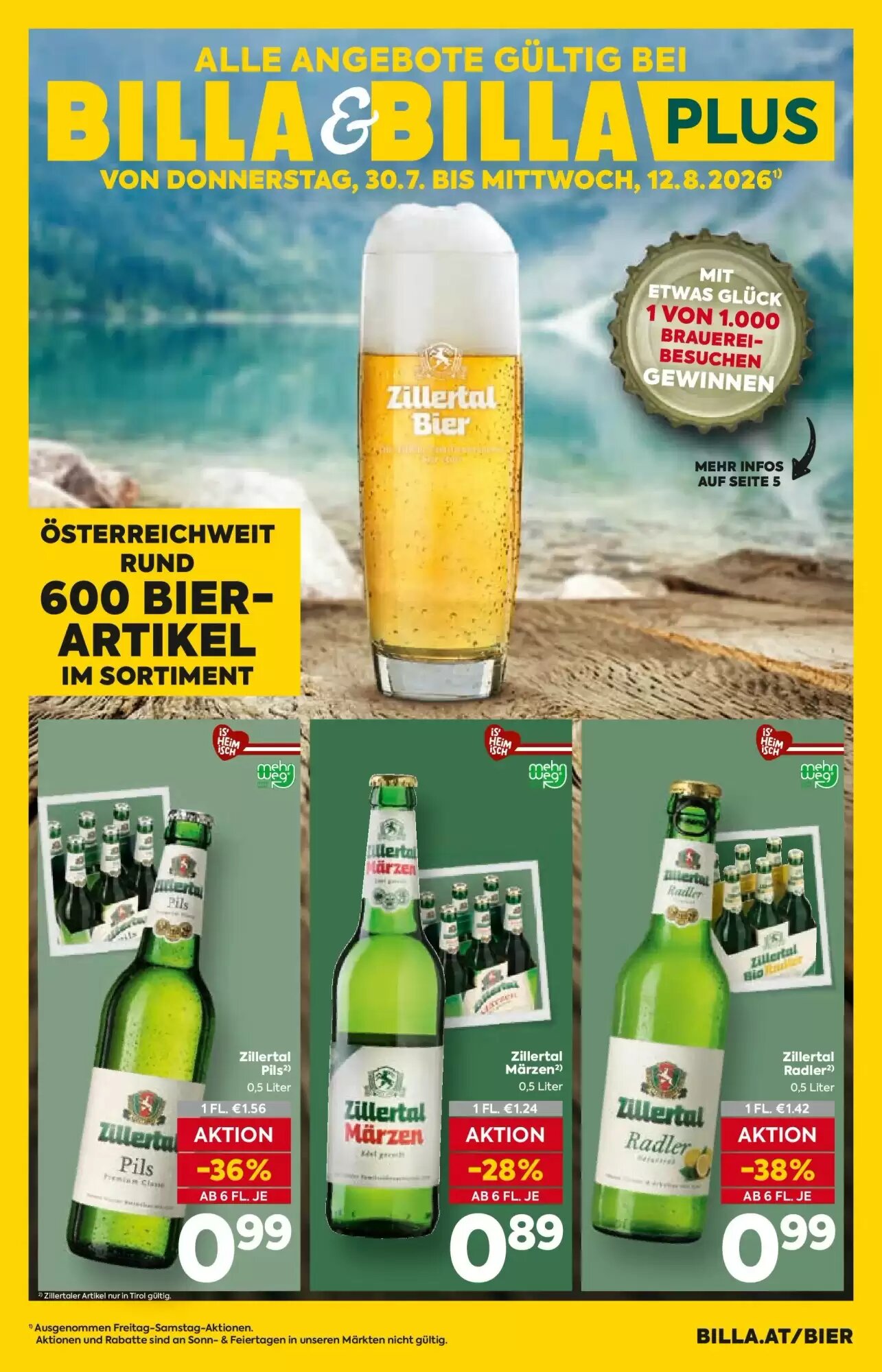 Billa Flugblatt (ab 30.07.2026) - Angebote und Prospekt - Seite 14