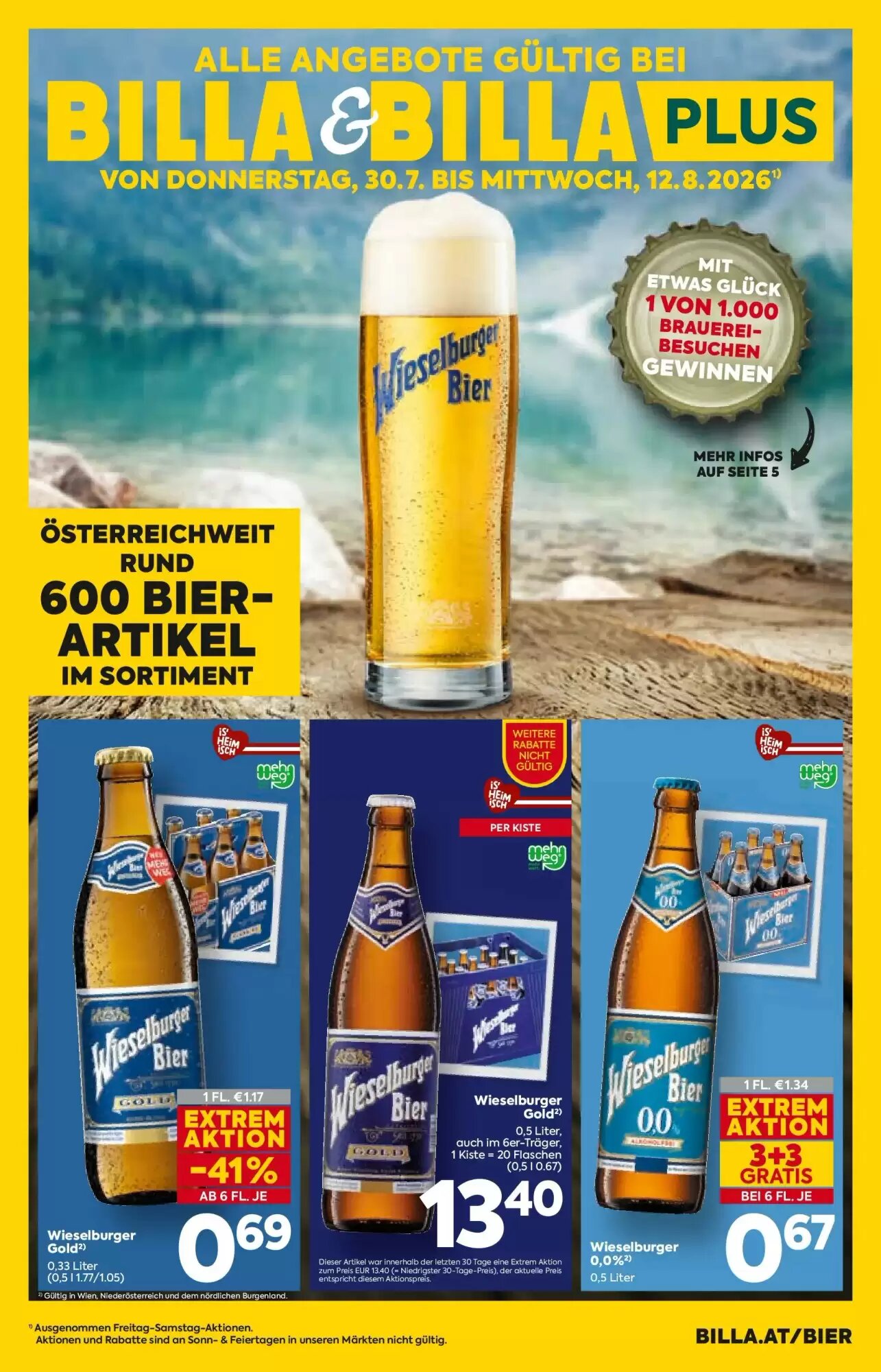Billa Flugblatt (ab 30.07.2026) - Angebote und Prospekt - Seite 9